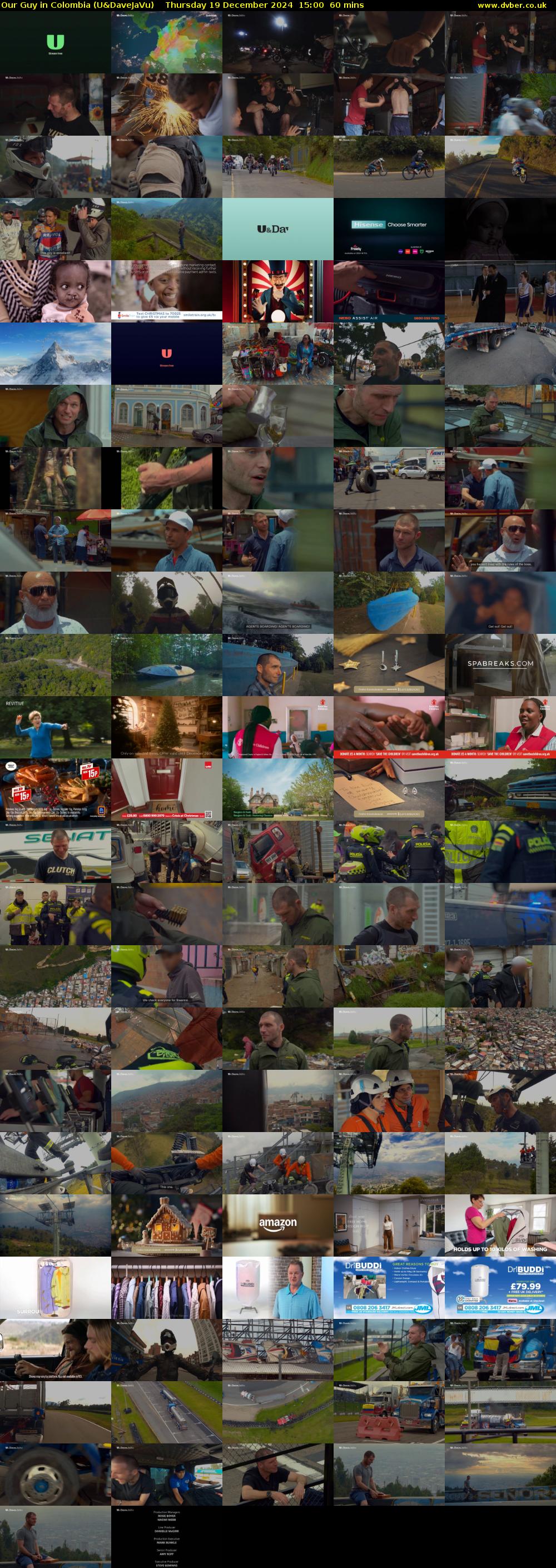 Our Guy in Colombia (U&DaveJaVu) Thursday 19 December 2024 15:00 - 16:00
