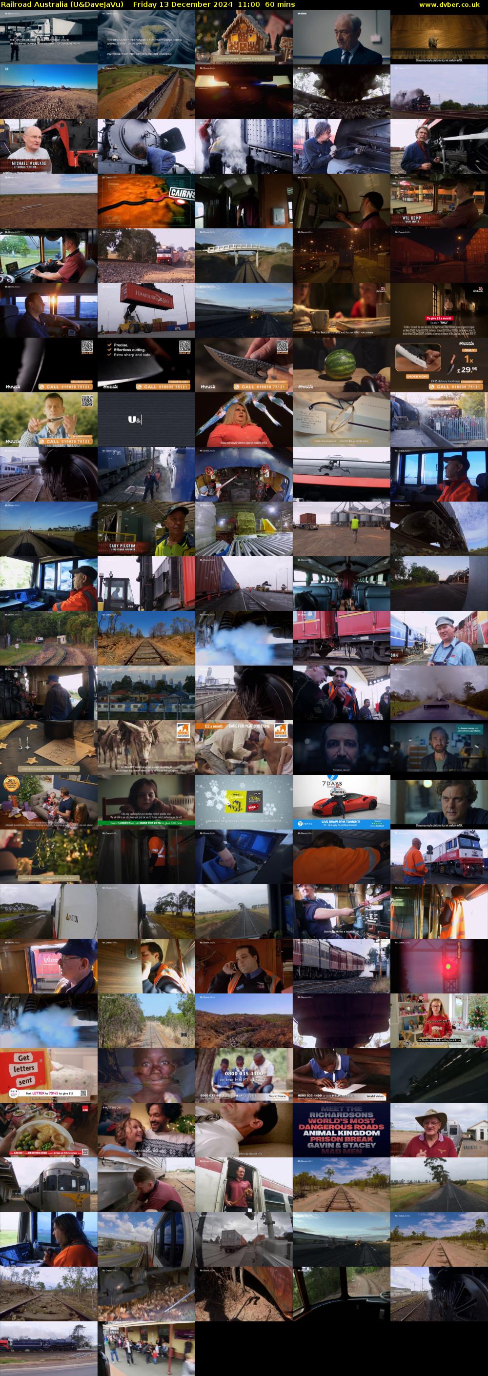 Railroad Australia (U&DaveJaVu) Friday 13 December 2024 11:00 - 12:00