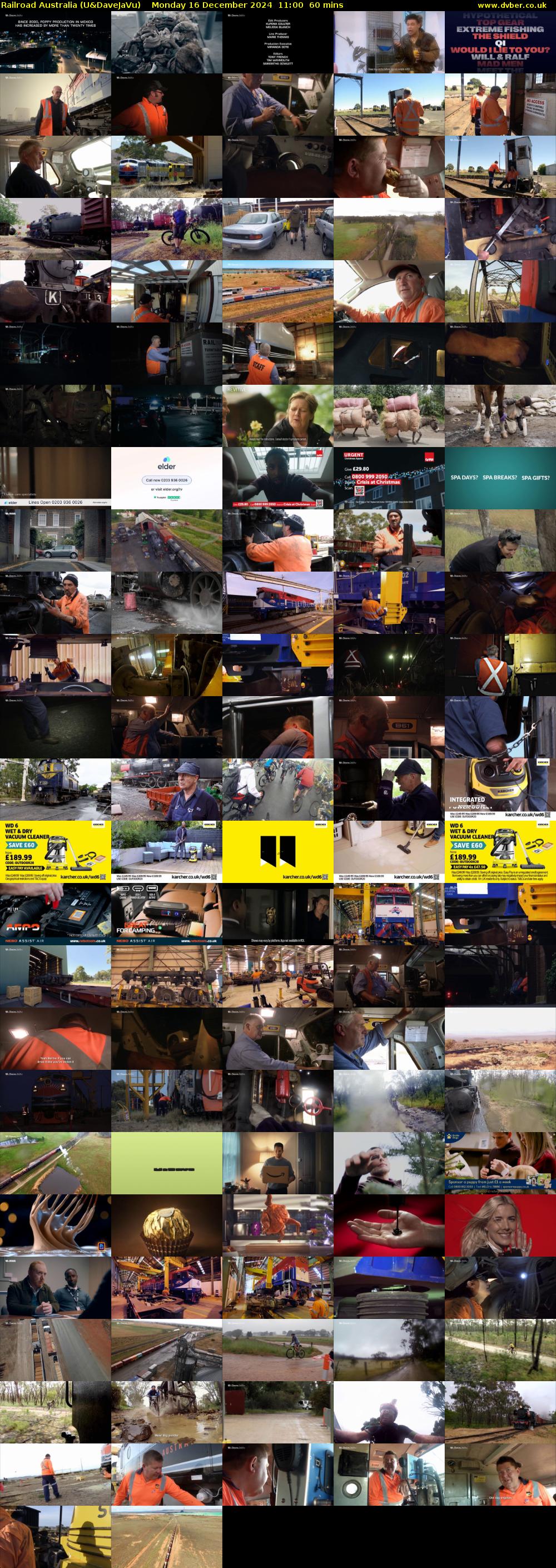 Railroad Australia (U&DaveJaVu) Monday 16 December 2024 11:00 - 12:00