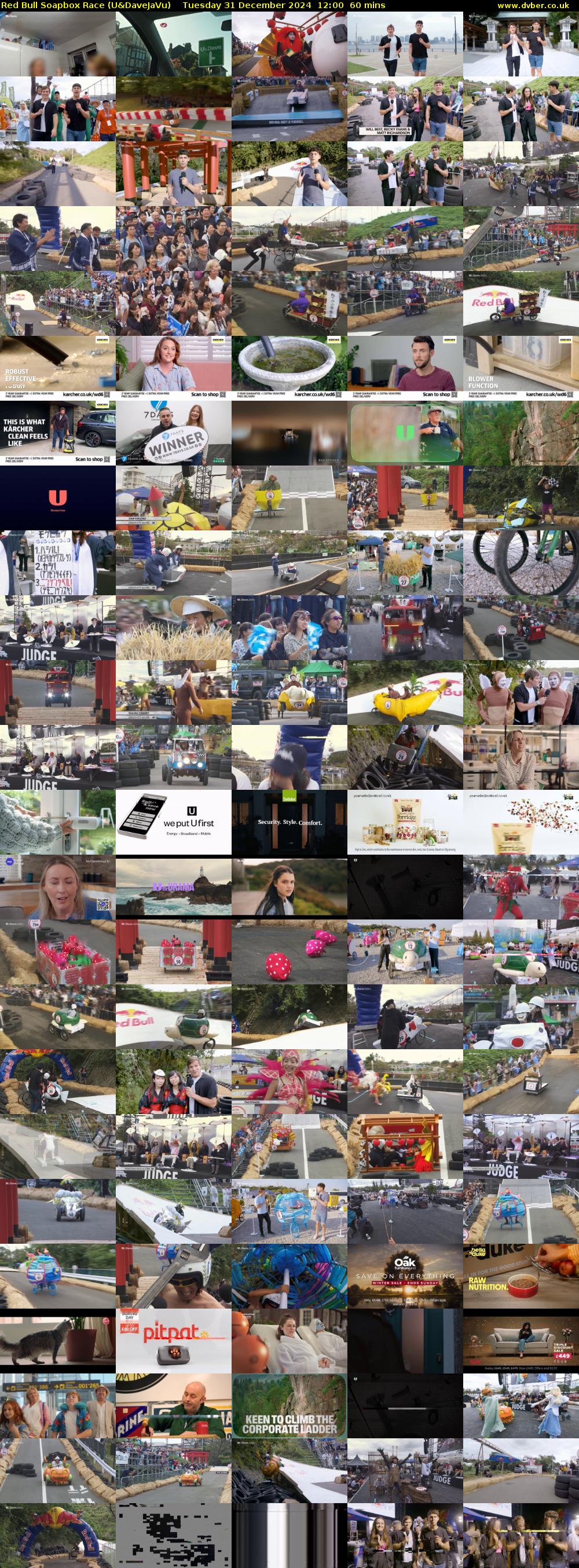 Red Bull Soapbox Race (U&DaveJaVu) Tuesday 31 December 2024 12:00 - 13:00