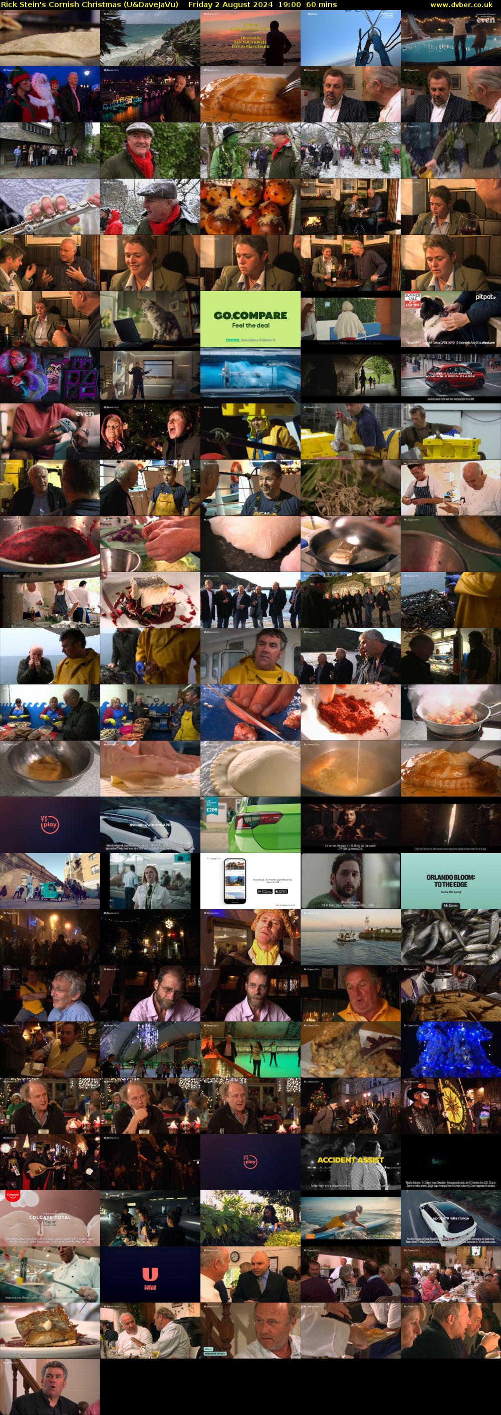 Rick Stein's Cornish Christmas (U&DaveJaVu) Friday 2 August 2024 19:00 - 20:00