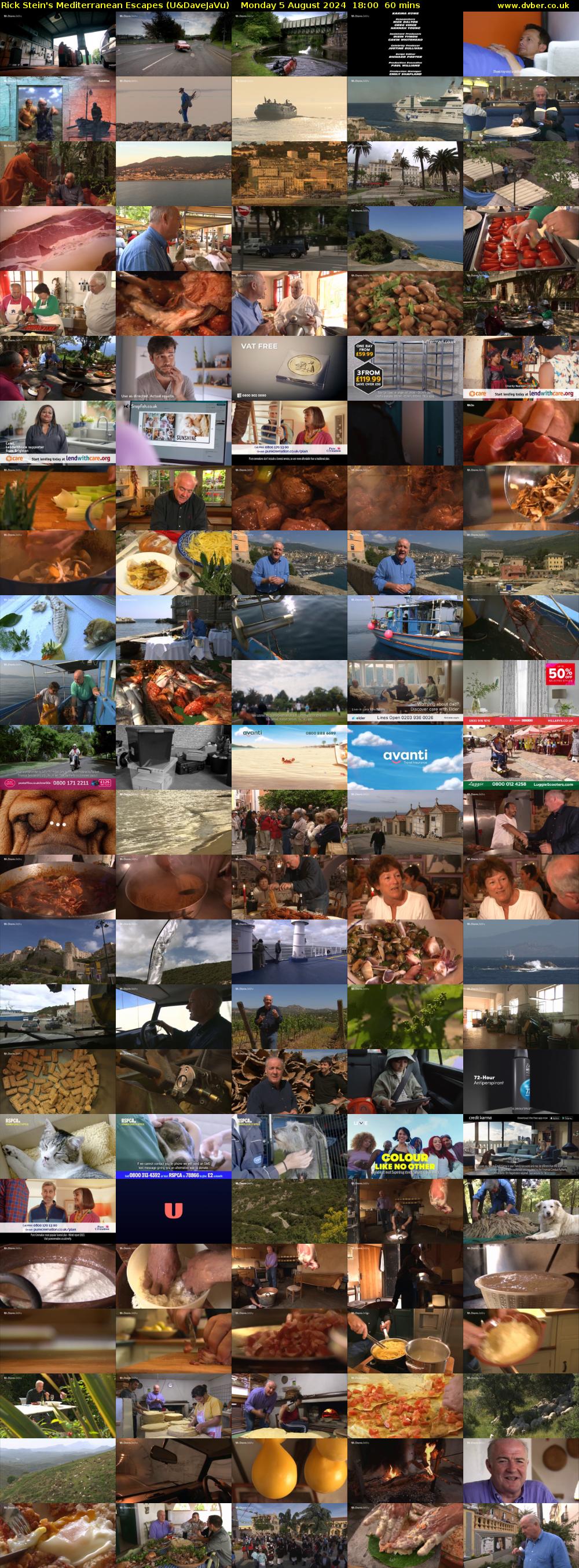 Rick Stein's Mediterranean Escapes (U&DaveJaVu) Monday 5 August 2024 18:00 - 19:00