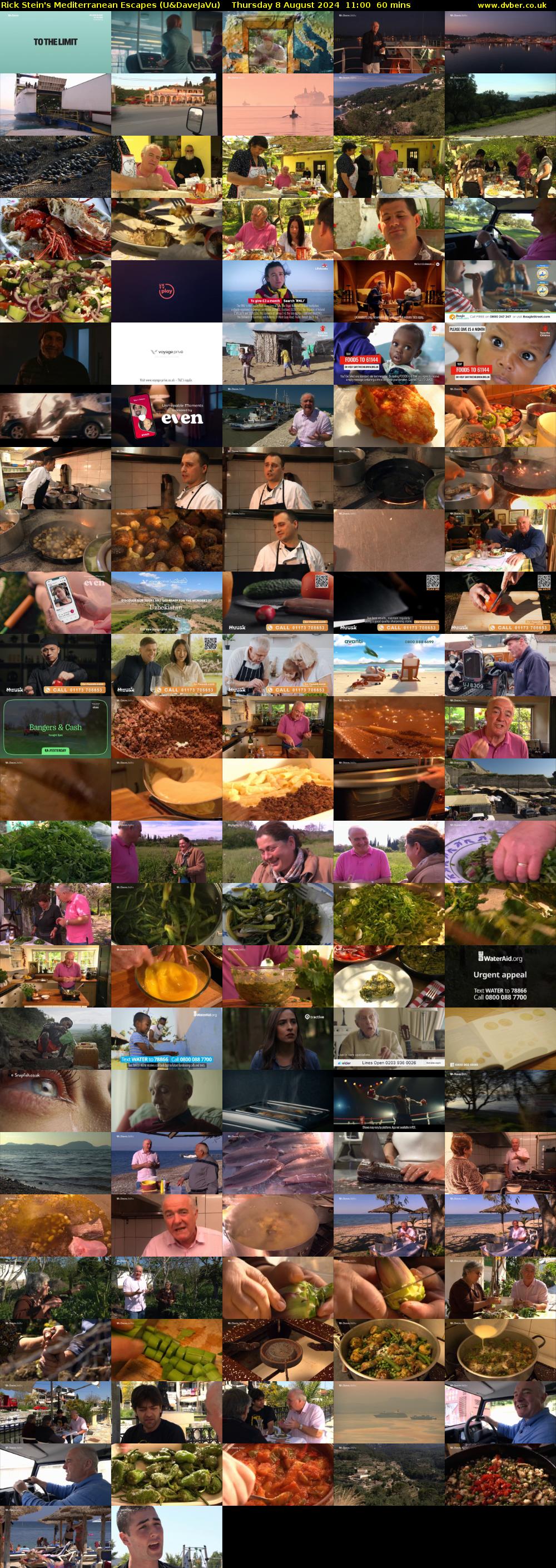 Rick Stein's Mediterranean Escapes (U&DaveJaVu) Thursday 8 August 2024 11:00 - 12:00