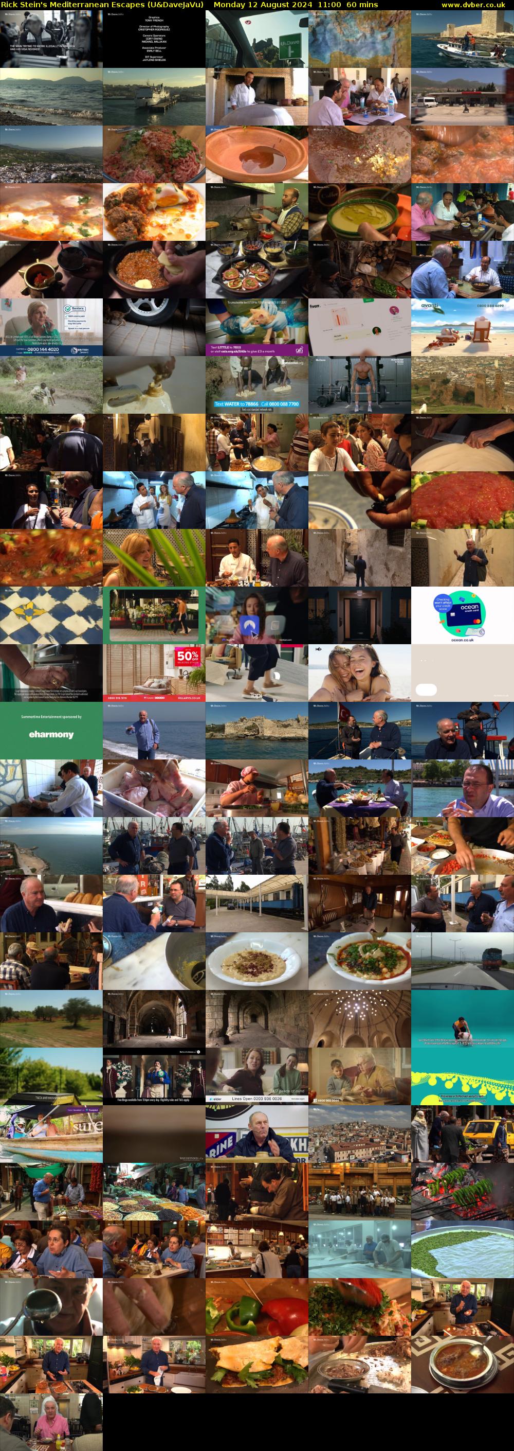 Rick Stein's Mediterranean Escapes (U&DaveJaVu) Monday 12 August 2024 11:00 - 12:00