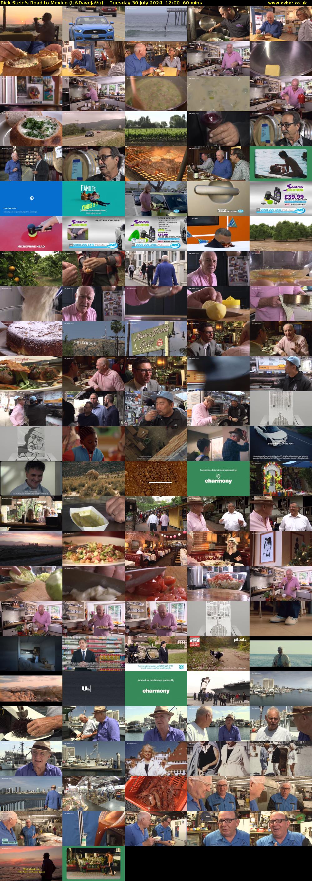 Rick Stein's Road to Mexico (U&DaveJaVu) Tuesday 30 July 2024 12:00 - 13:00