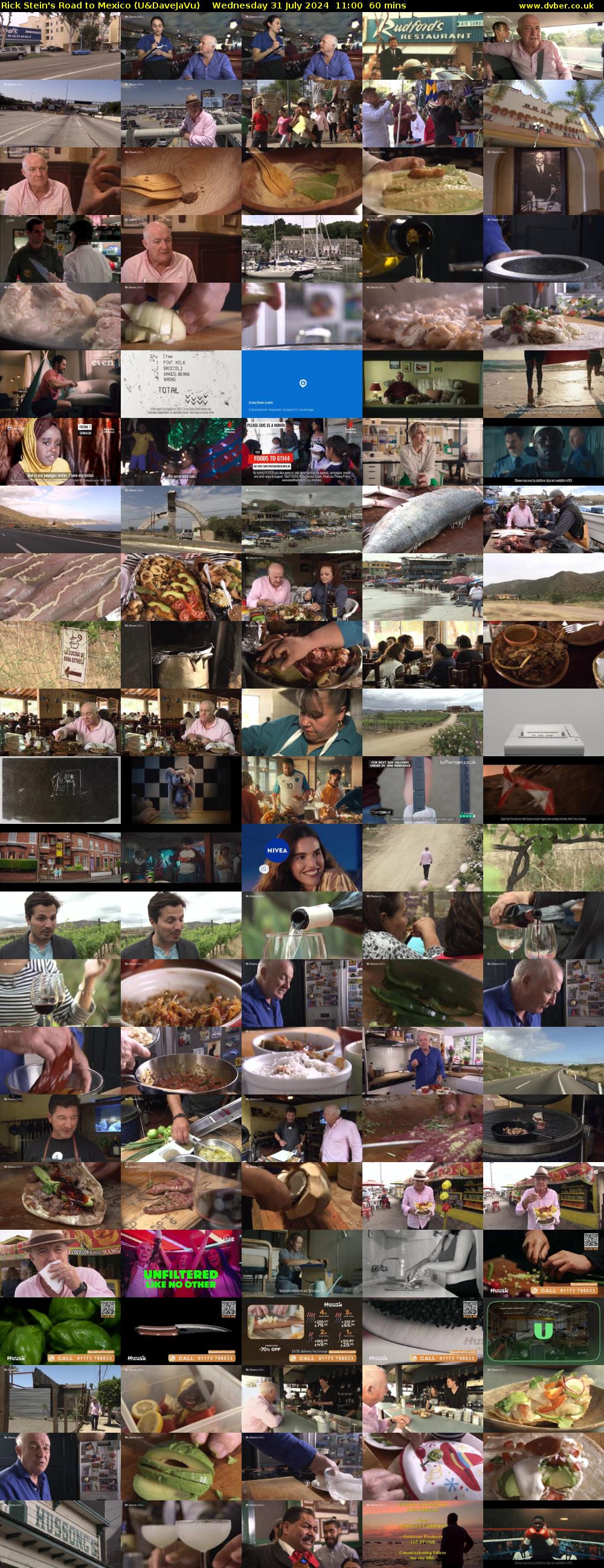 Rick Stein's Road to Mexico (U&DaveJaVu) Wednesday 31 July 2024 11:00 - 12:00