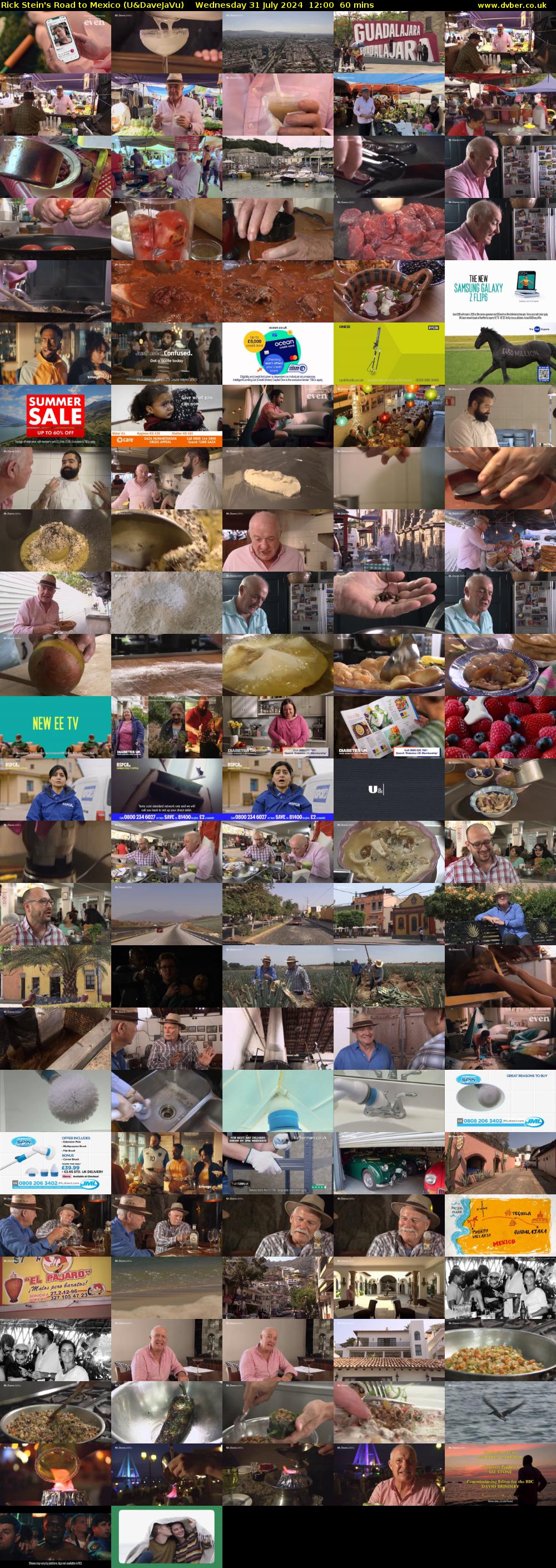 Rick Stein's Road to Mexico (U&DaveJaVu) Wednesday 31 July 2024 12:00 - 13:00