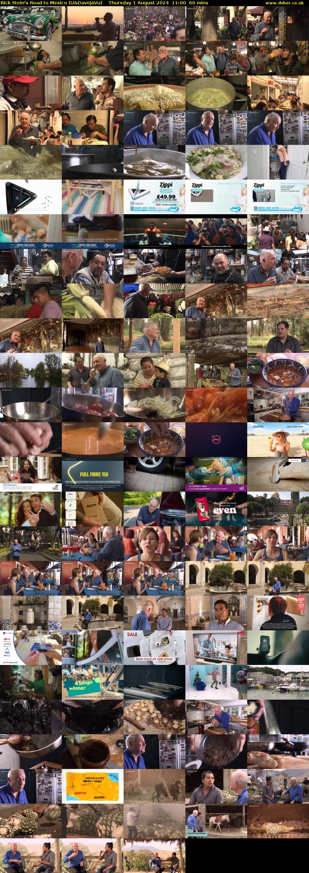 Rick Stein's Road to Mexico (U&DaveJaVu) Thursday 1 August 2024 11:00 - 12:00