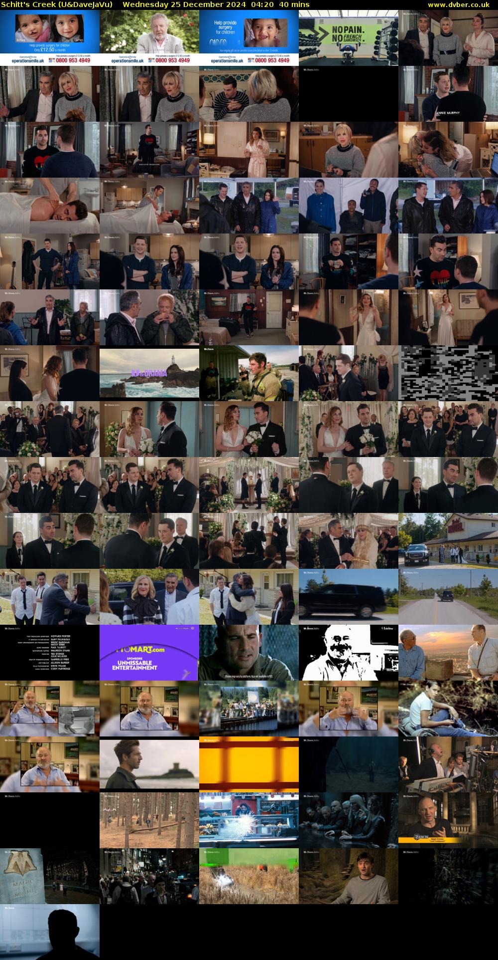 Schitt's Creek (U&DaveJaVu) Wednesday 25 December 2024 04:20 - 05:00