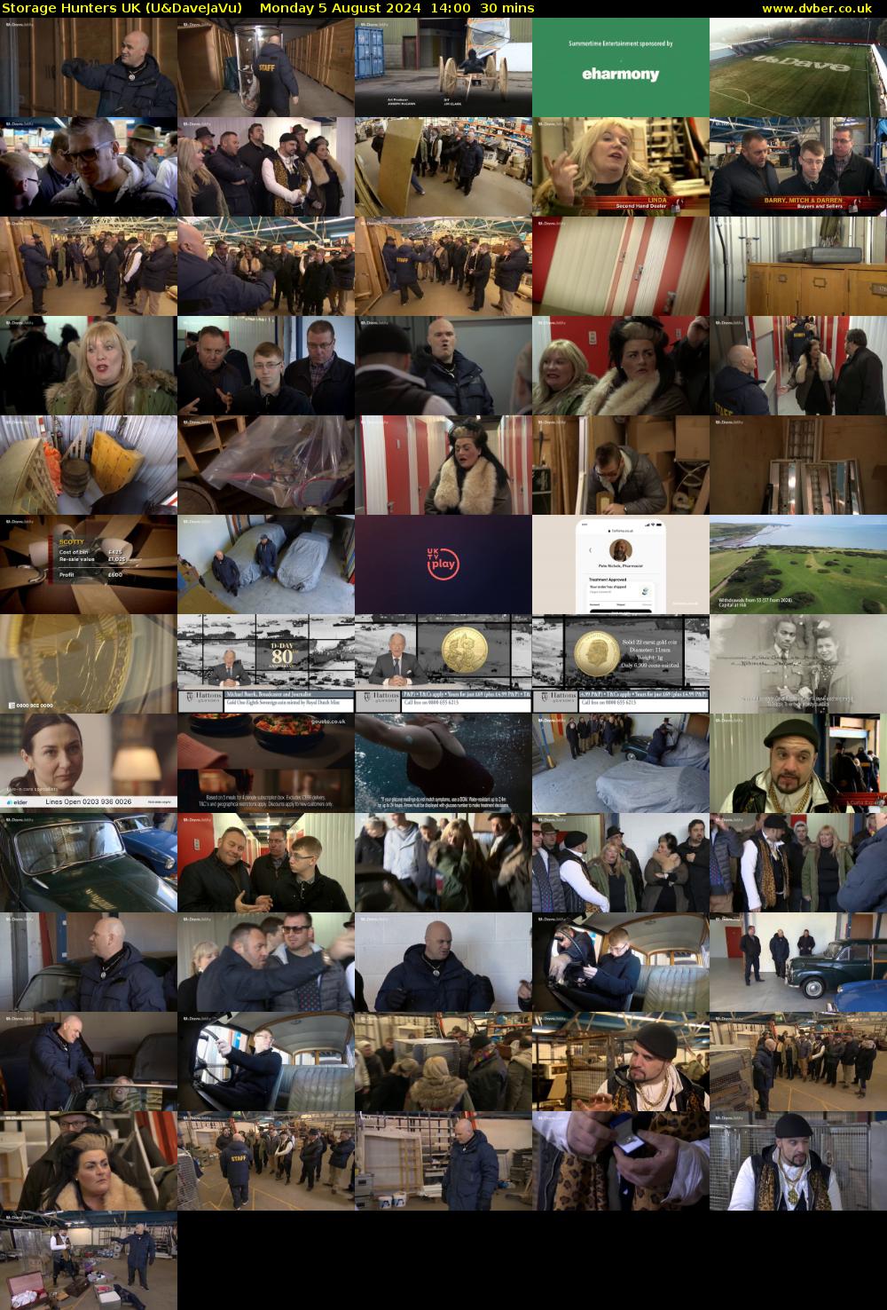 Storage Hunters UK (U&DaveJaVu) Monday 5 August 2024 14:00 - 14:30