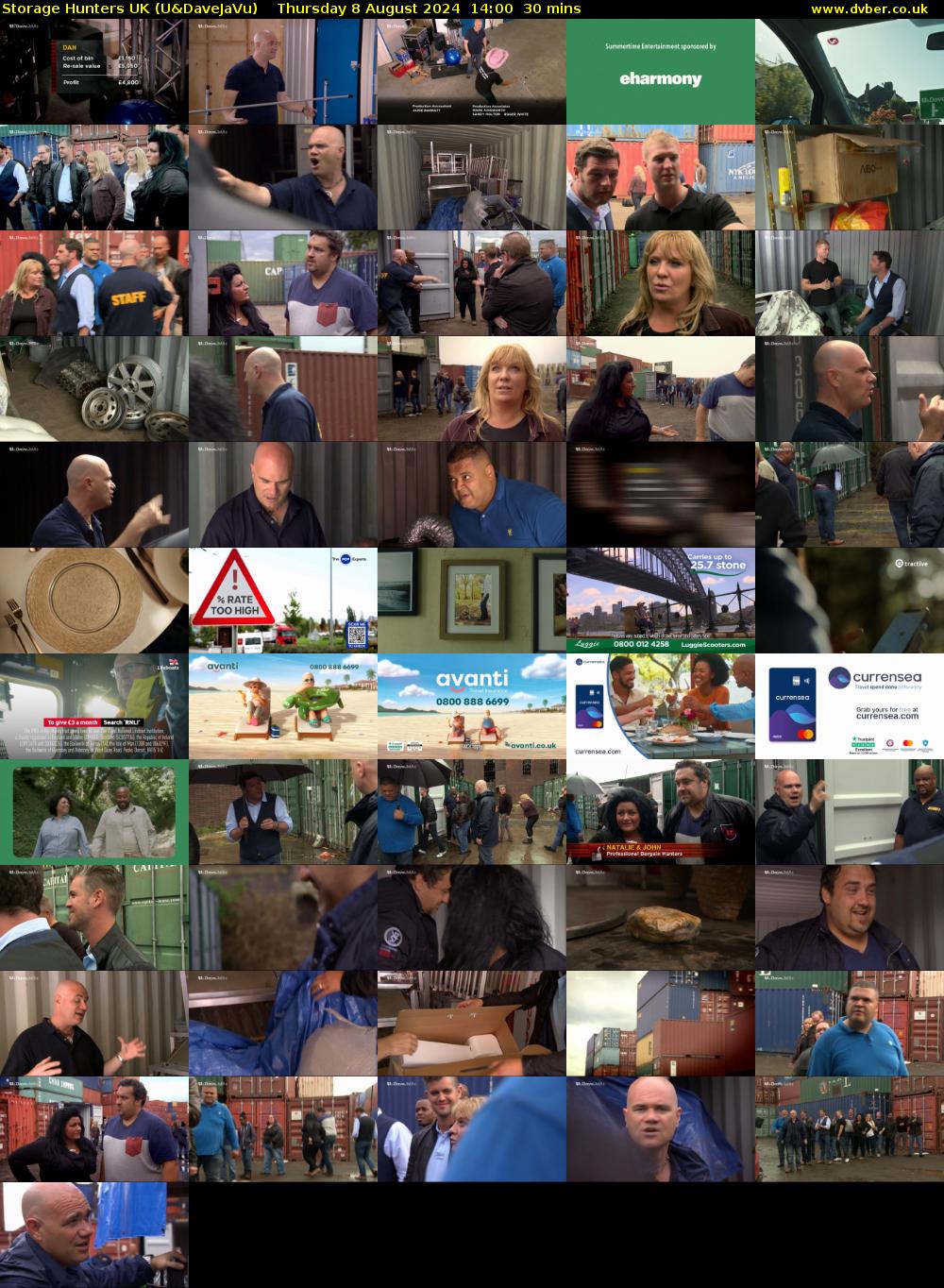 Storage Hunters UK (U&DaveJaVu) Thursday 8 August 2024 14:00 - 14:30