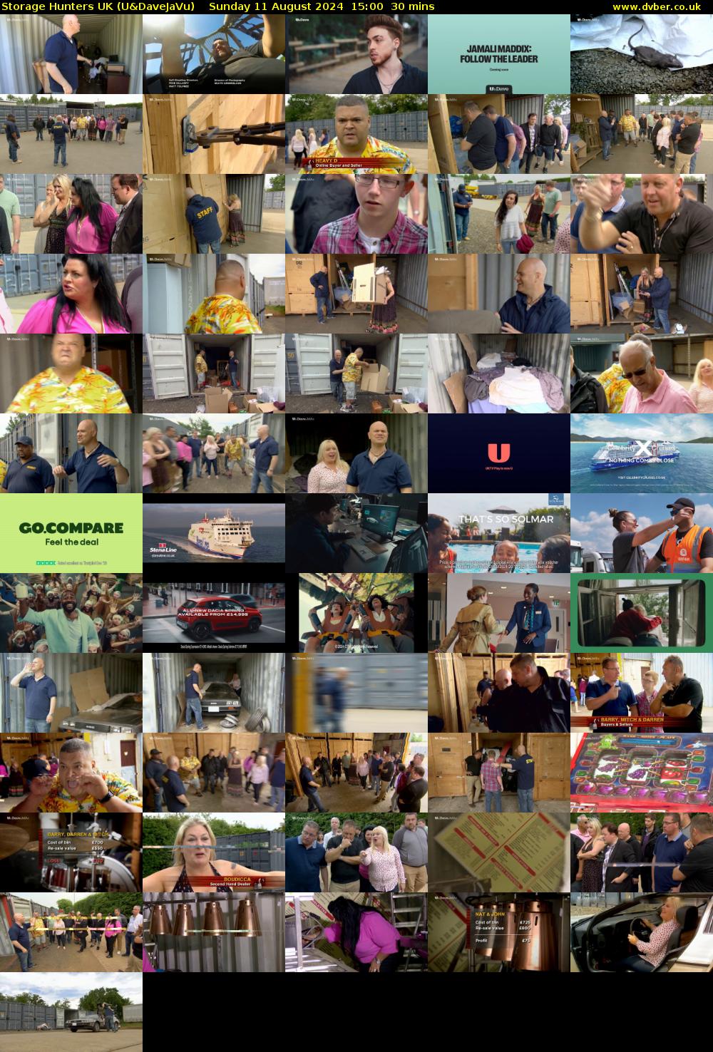 Storage Hunters UK (U&DaveJaVu) Sunday 11 August 2024 15:00 - 15:30