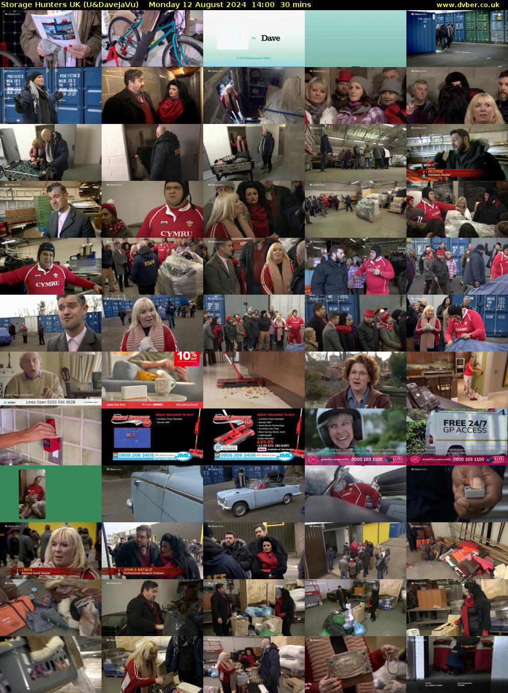 Storage Hunters UK (U&DaveJaVu) Monday 12 August 2024 14:00 - 14:30