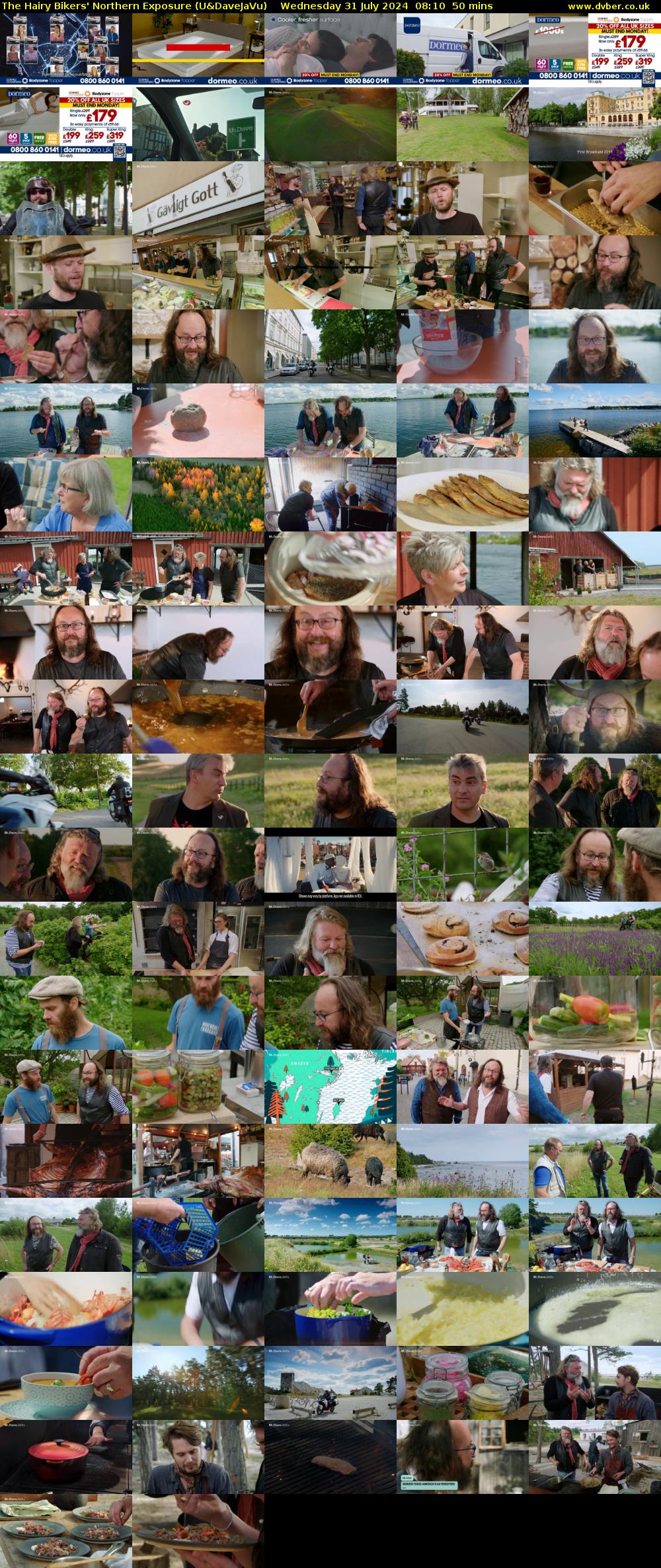 The Hairy Bikers' Northern Exposure (U&DaveJaVu) Wednesday 31 July 2024 08:10 - 09:00