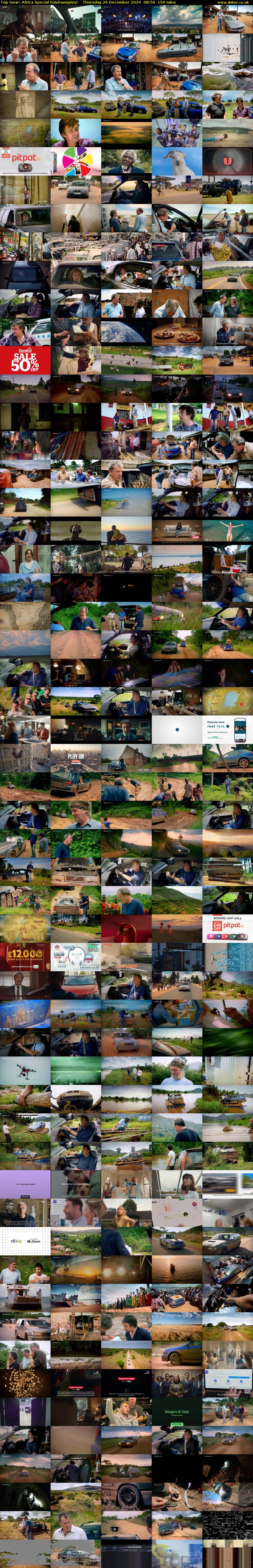 Top Gear: Africa Special (U&DaveJaVu) Thursday 26 December 2024 08:50 - 11:20