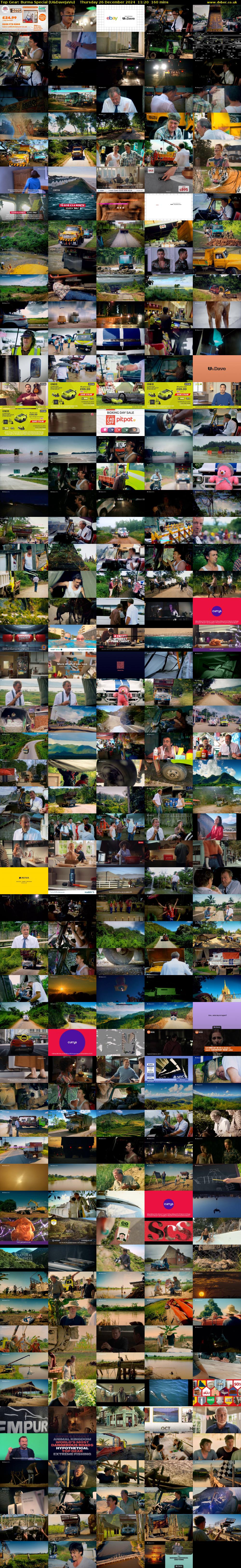 Top Gear: Burma Special (U&DaveJaVu) Thursday 26 December 2024 11:20 - 14:00