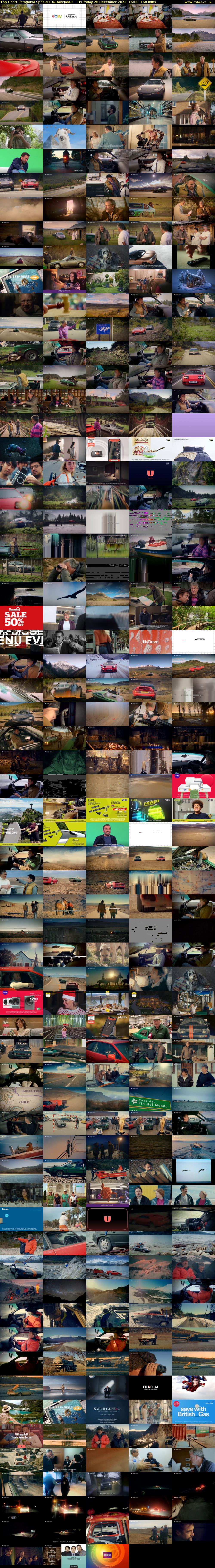 Top Gear: Patagonia Special (U&DaveJaVu) Thursday 26 December 2024 16:00 - 18:40