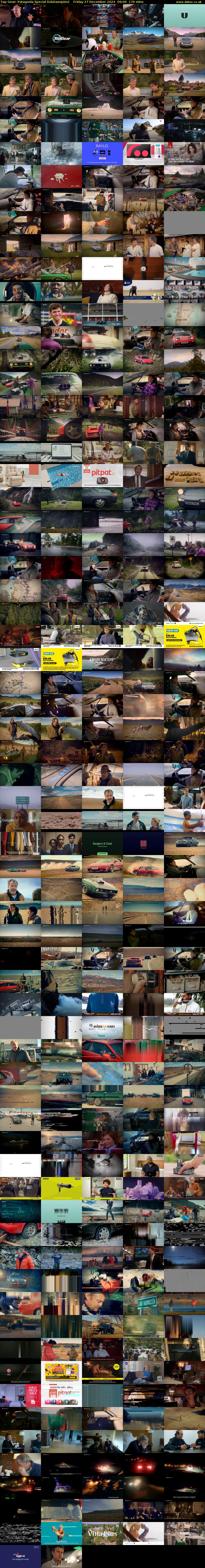 Top Gear: Patagonia Special (U&DaveJaVu) Friday 27 December 2024 09:00 - 11:50