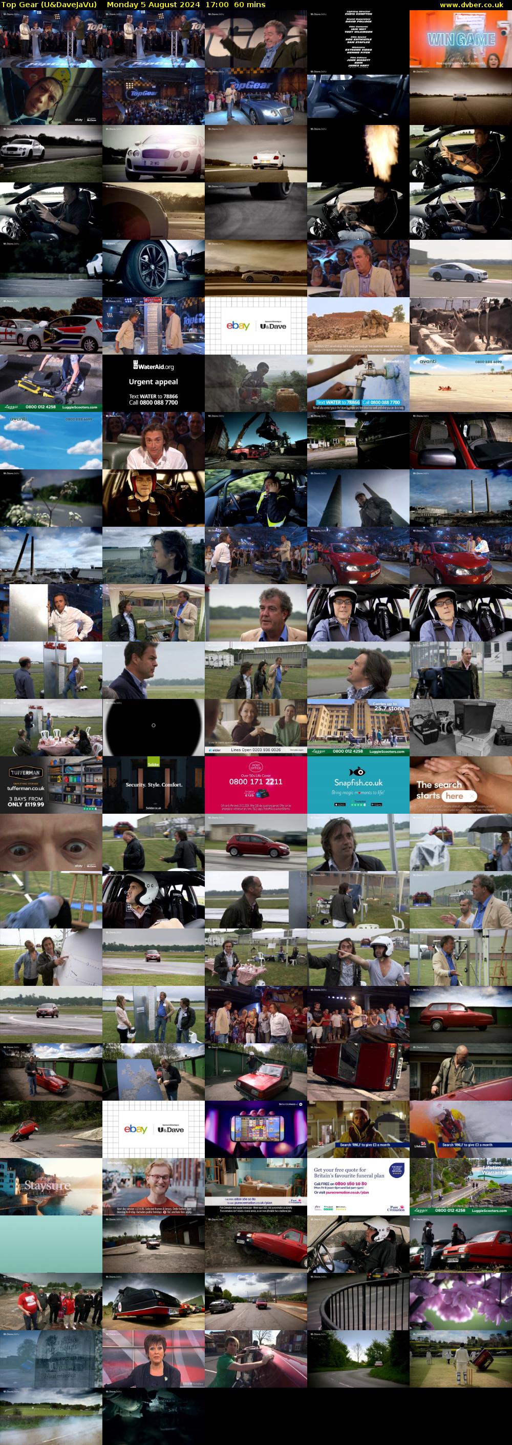 Top Gear (U&DaveJaVu) Monday 5 August 2024 17:00 - 18:00