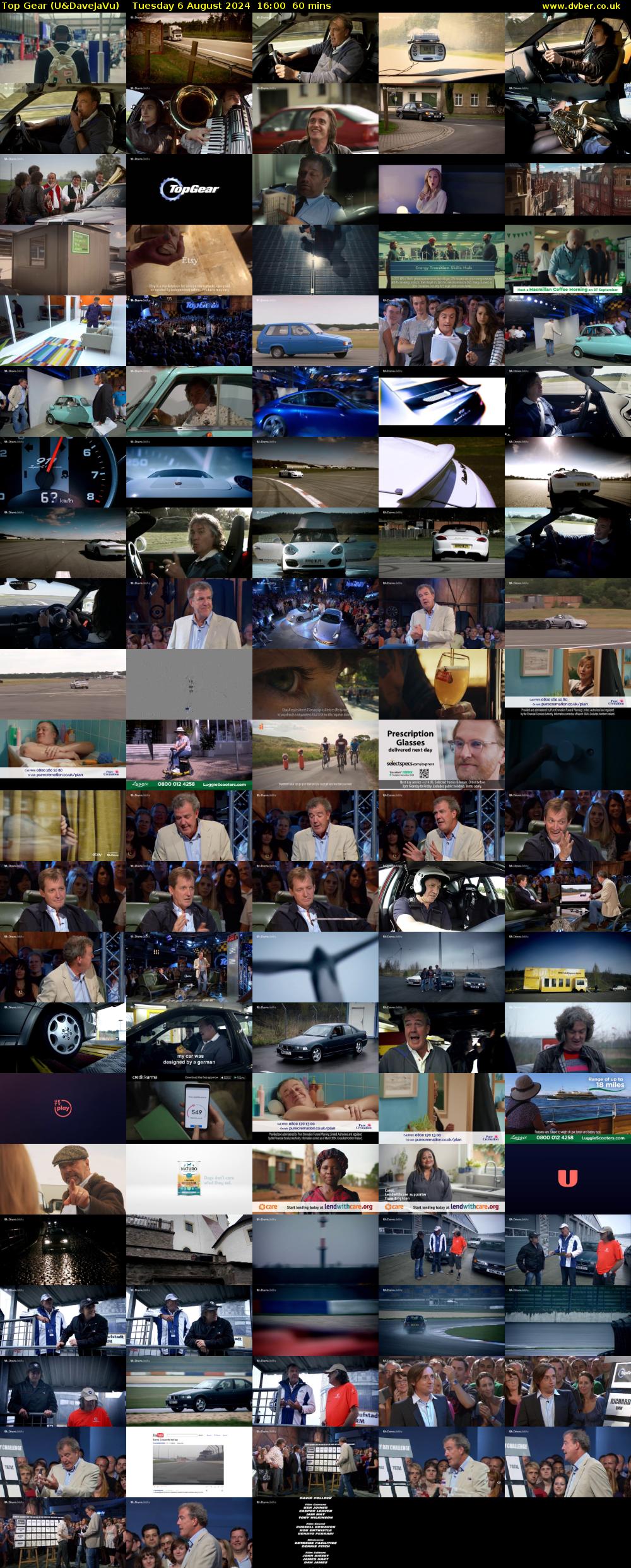 Top Gear (U&DaveJaVu) Tuesday 6 August 2024 16:00 - 17:00