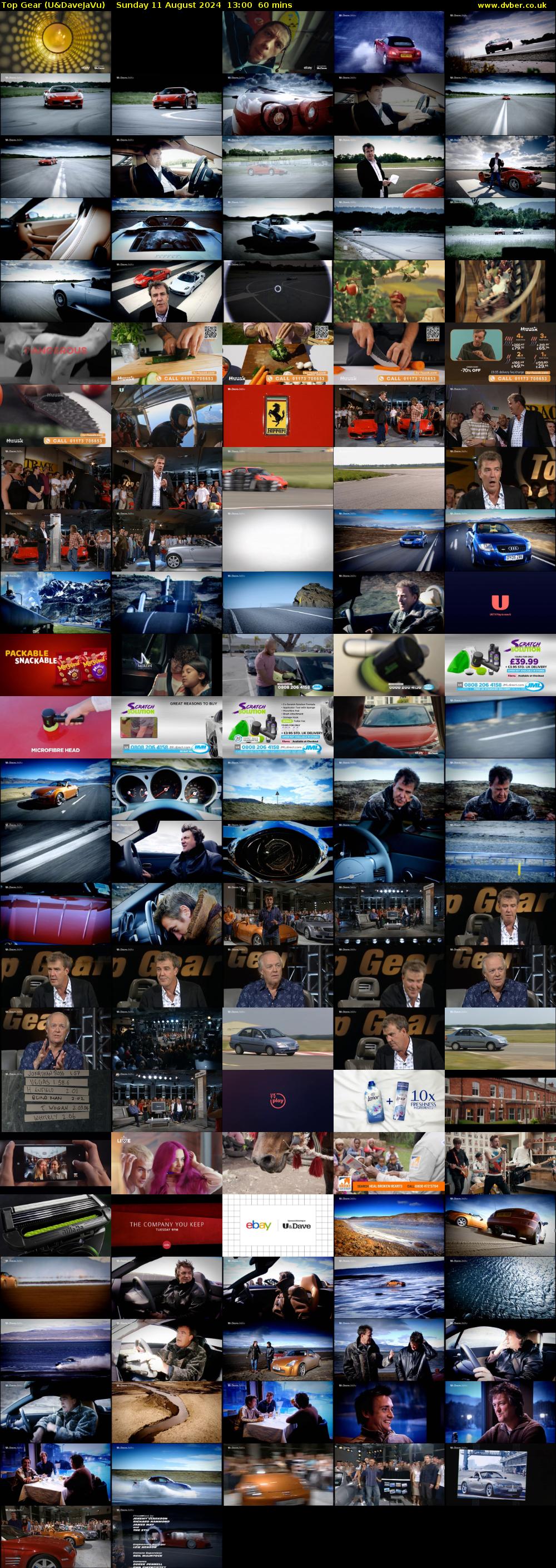 Top Gear (U&DaveJaVu) Sunday 11 August 2024 13:00 - 14:00