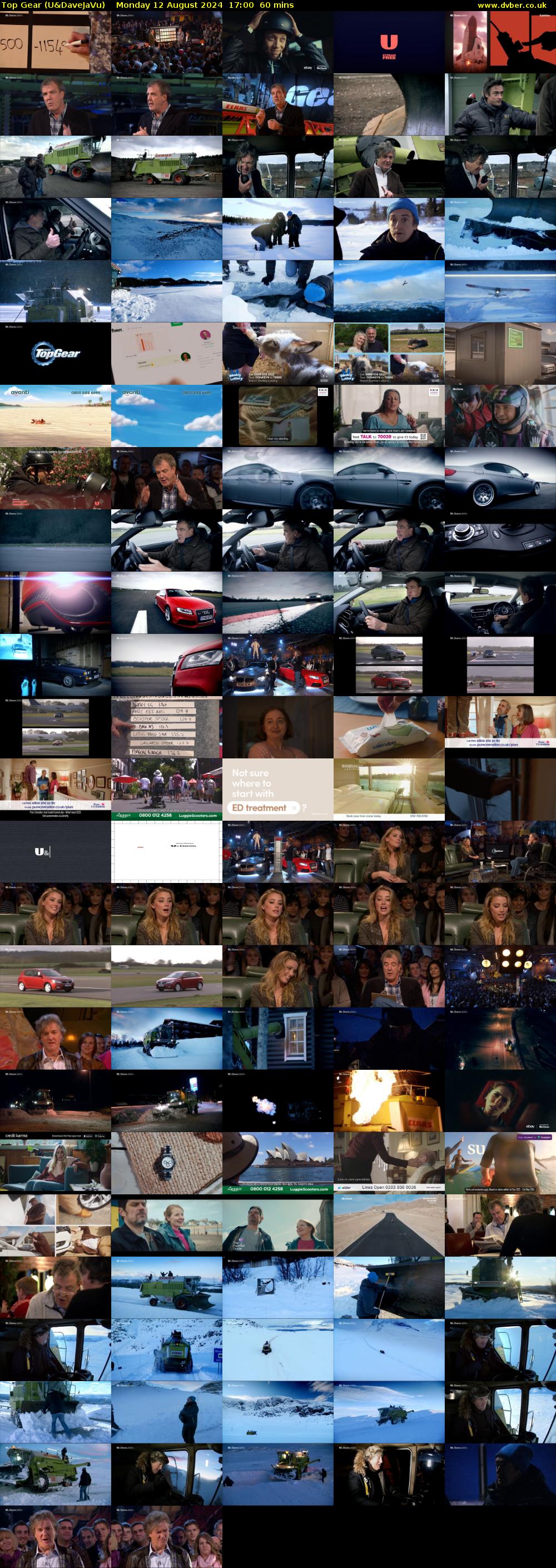 Top Gear (U&DaveJaVu) Monday 12 August 2024 17:00 - 18:00