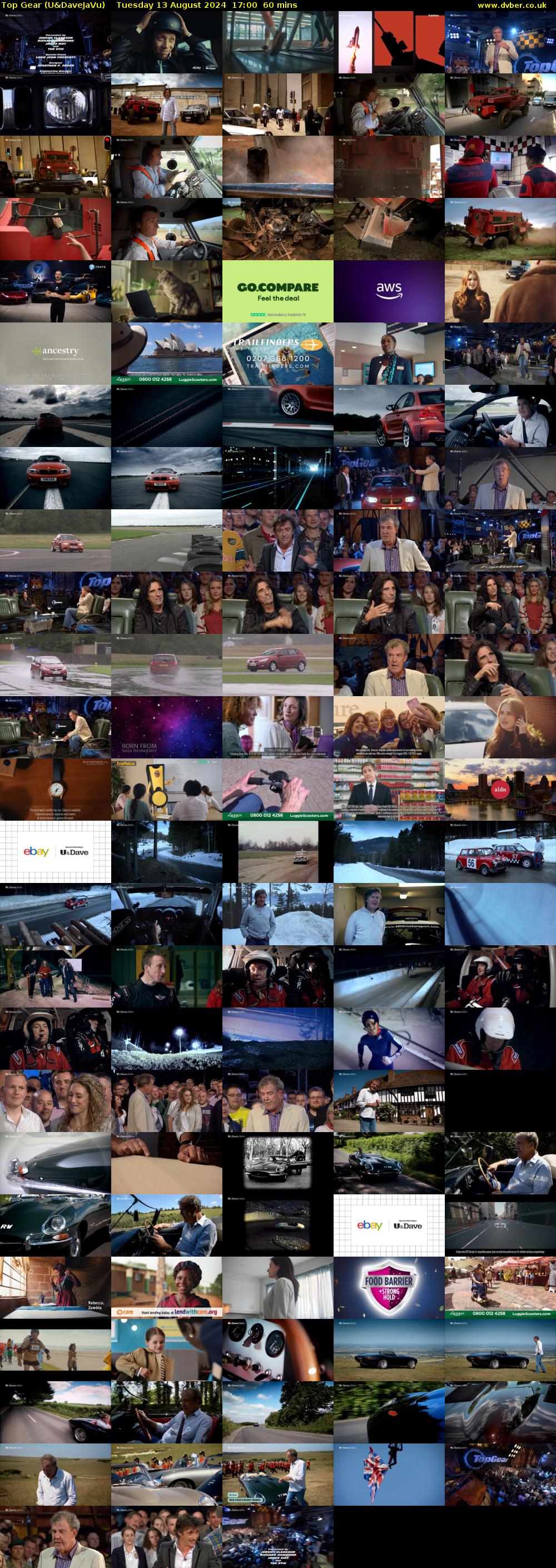 Top Gear (U&DaveJaVu) Tuesday 13 August 2024 17:00 - 18:00
