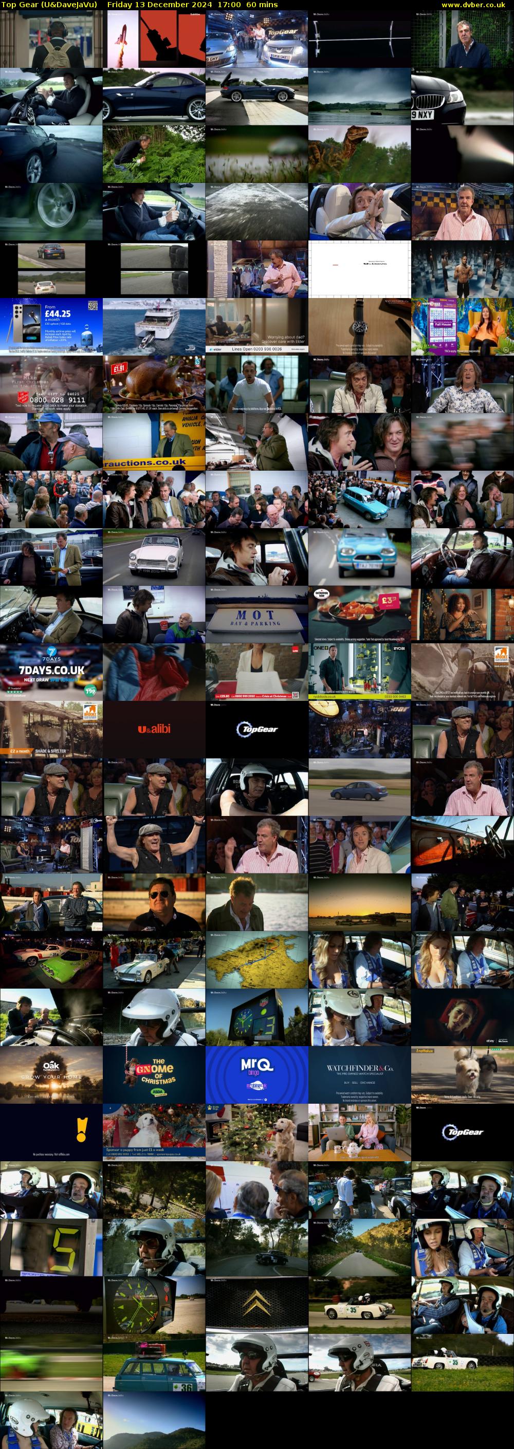 Top Gear (U&DaveJaVu) Friday 13 December 2024 17:00 - 18:00