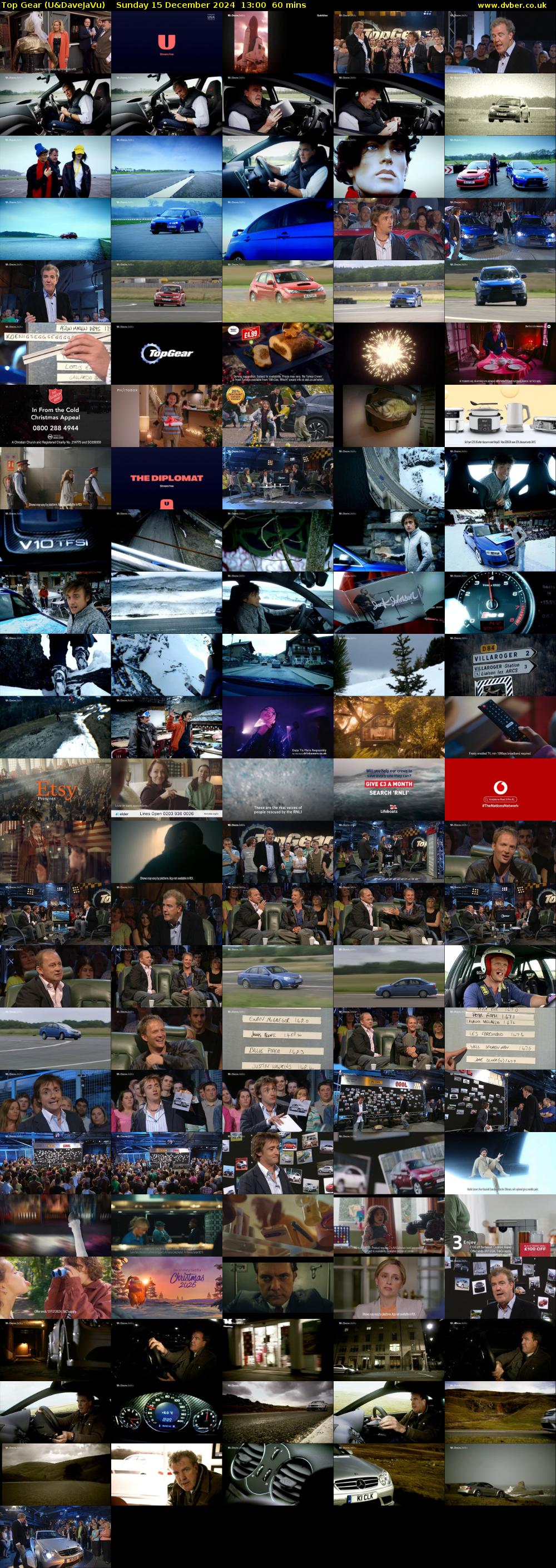 Top Gear (U&DaveJaVu) Sunday 15 December 2024 13:00 - 14:00