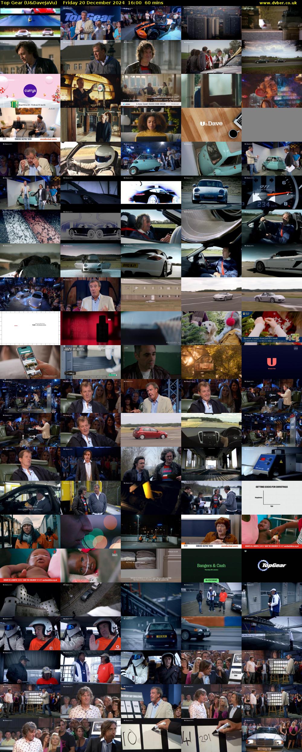 Top Gear (U&DaveJaVu) Friday 20 December 2024 16:00 - 17:00
