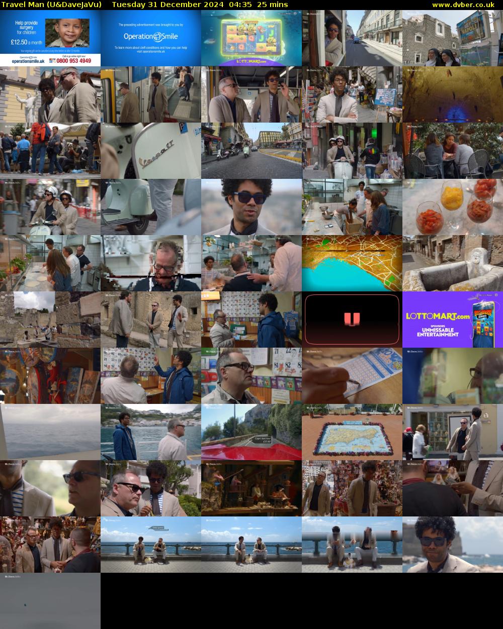 Travel Man (U&DaveJaVu) Tuesday 31 December 2024 04:35 - 05:00