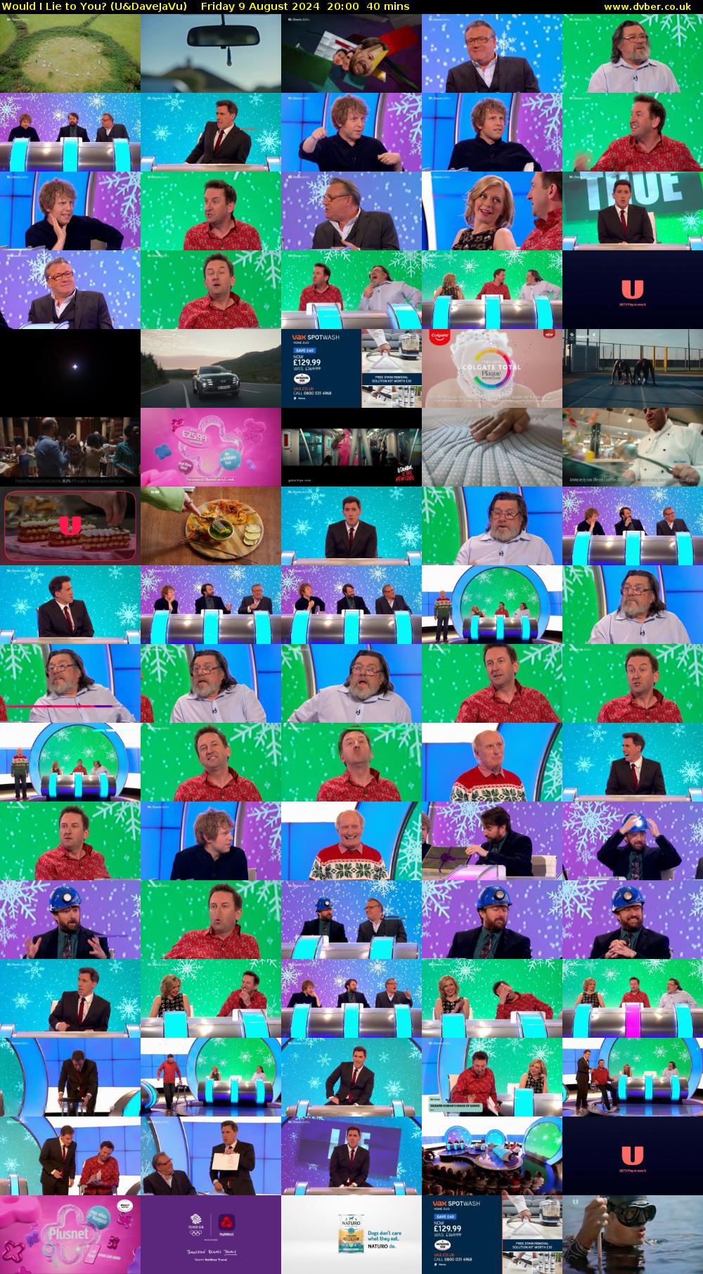 Would I Lie to You? (U&DaveJaVu) Friday 9 August 2024 20:00 - 20:40