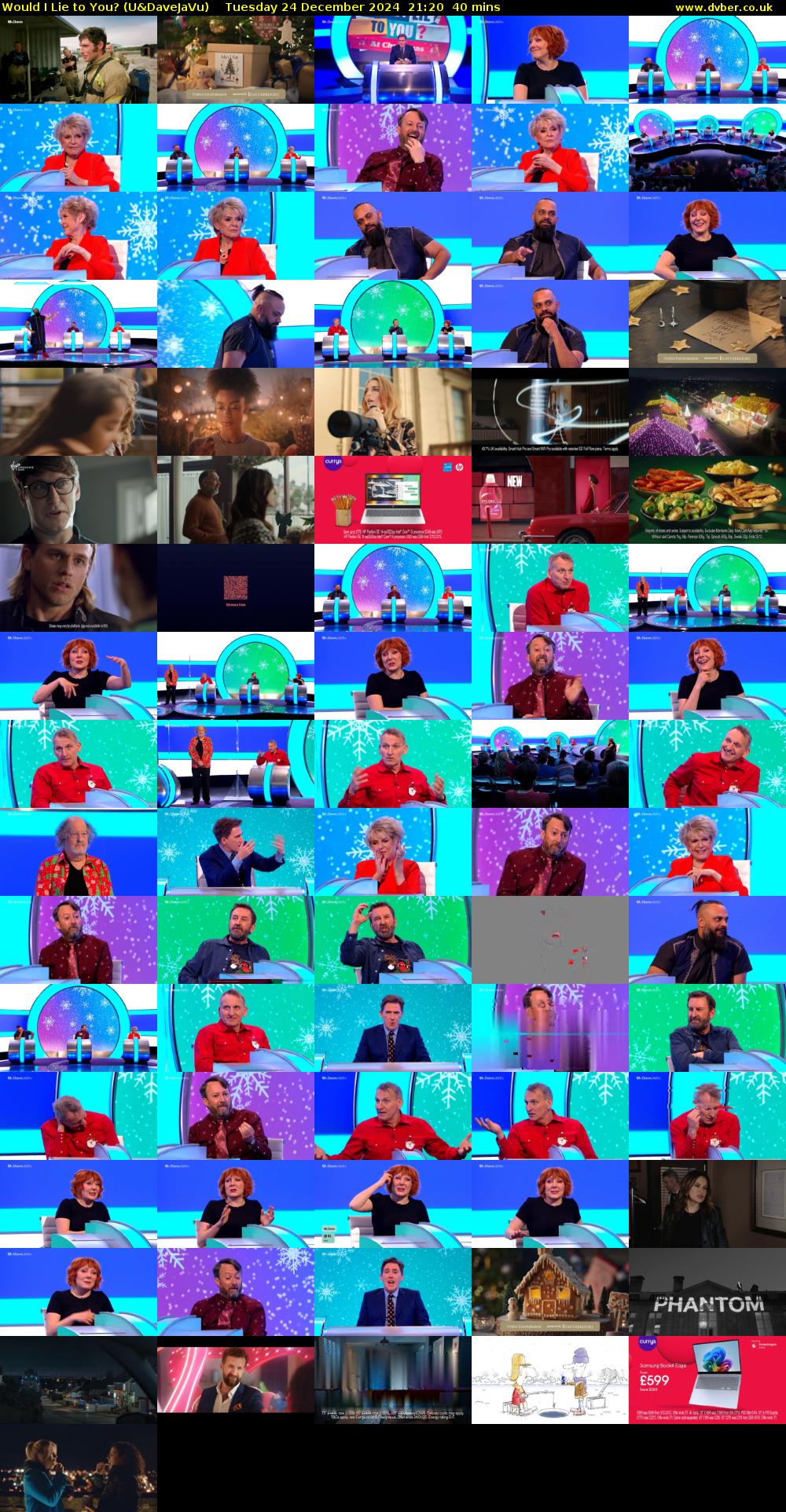 Would I Lie to You? (U&DaveJaVu) Tuesday 24 December 2024 21:20 - 22:00