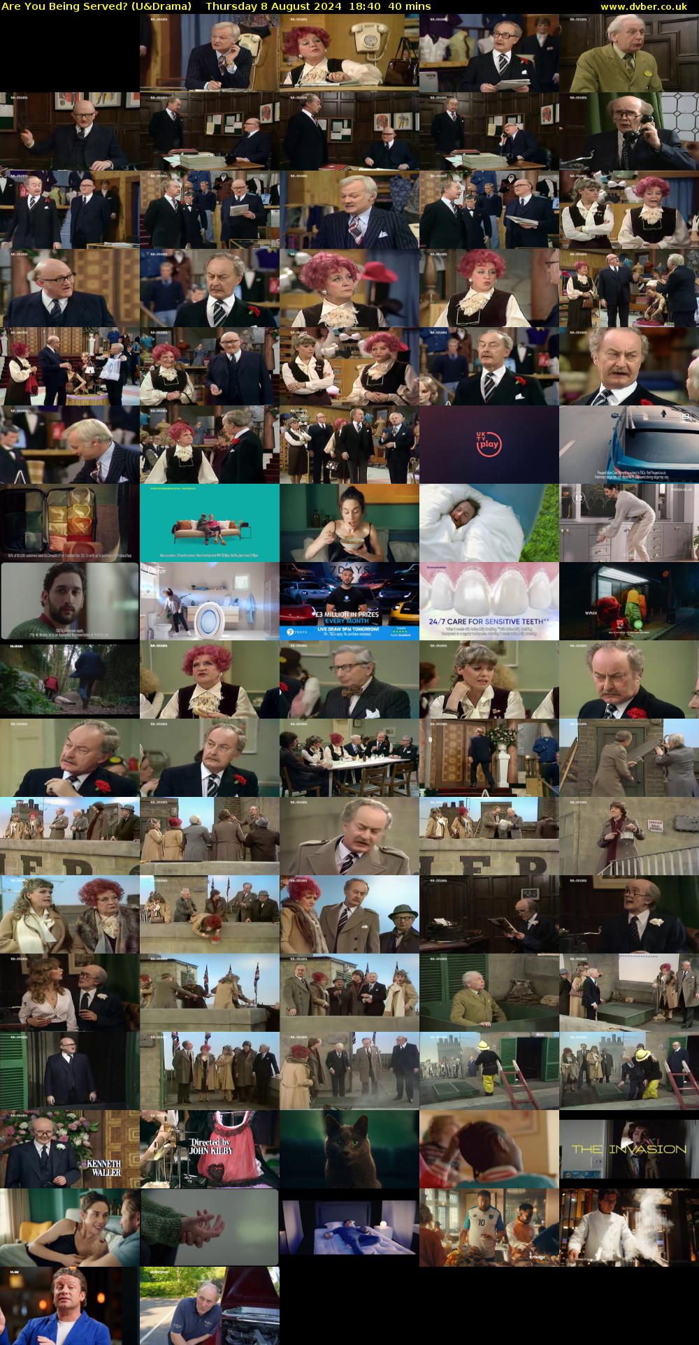 Are You Being Served? (U&Drama) Thursday 8 August 2024 18:40 - 19:20