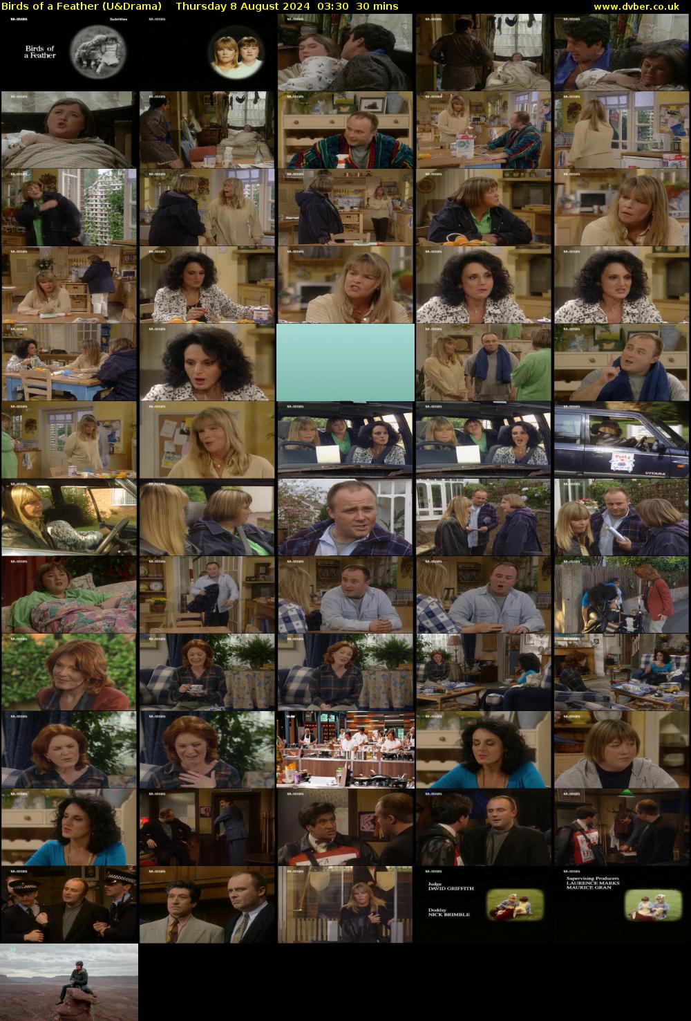 Birds of a Feather (U&Drama) Thursday 8 August 2024 03:30 - 04:00