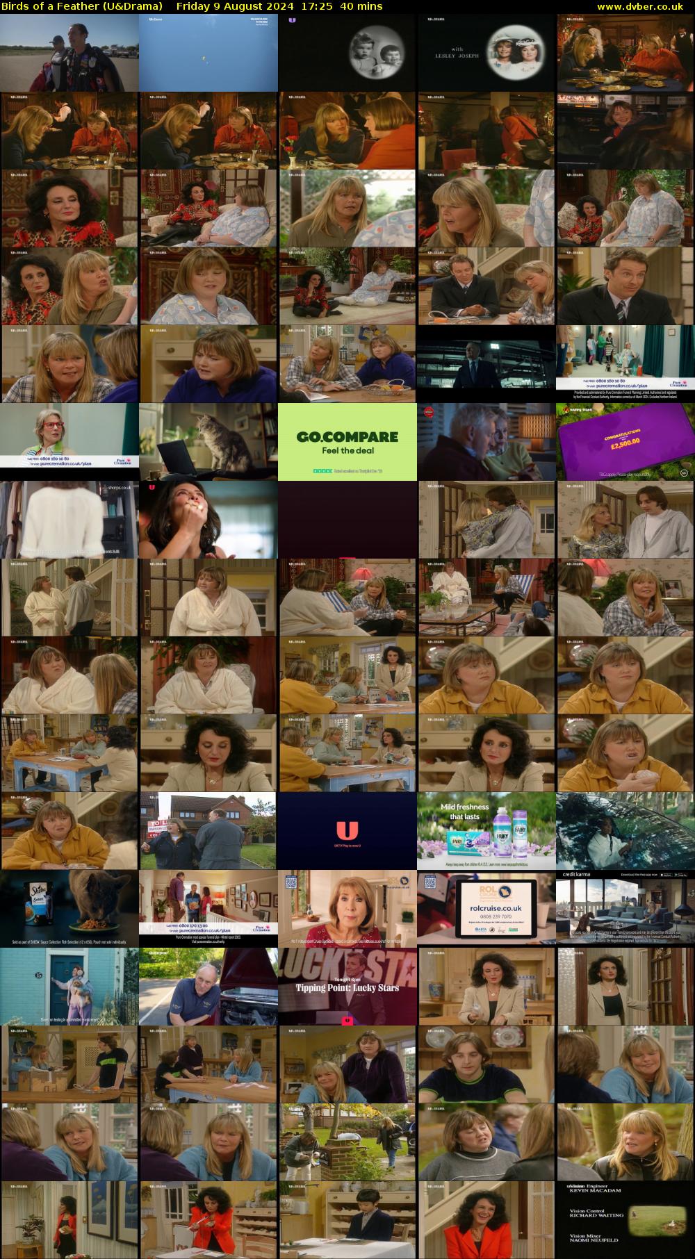 Birds of a Feather (U&Drama) Friday 9 August 2024 17:25 - 18:05