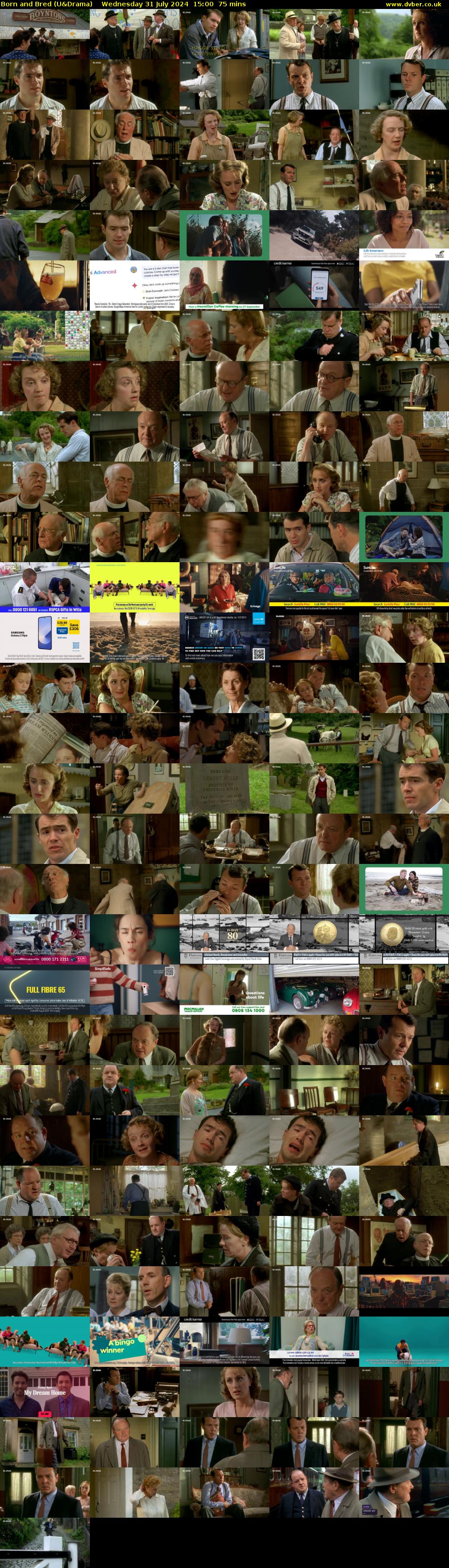 Born and Bred (U&Drama) Wednesday 31 July 2024 15:00 - 16:15