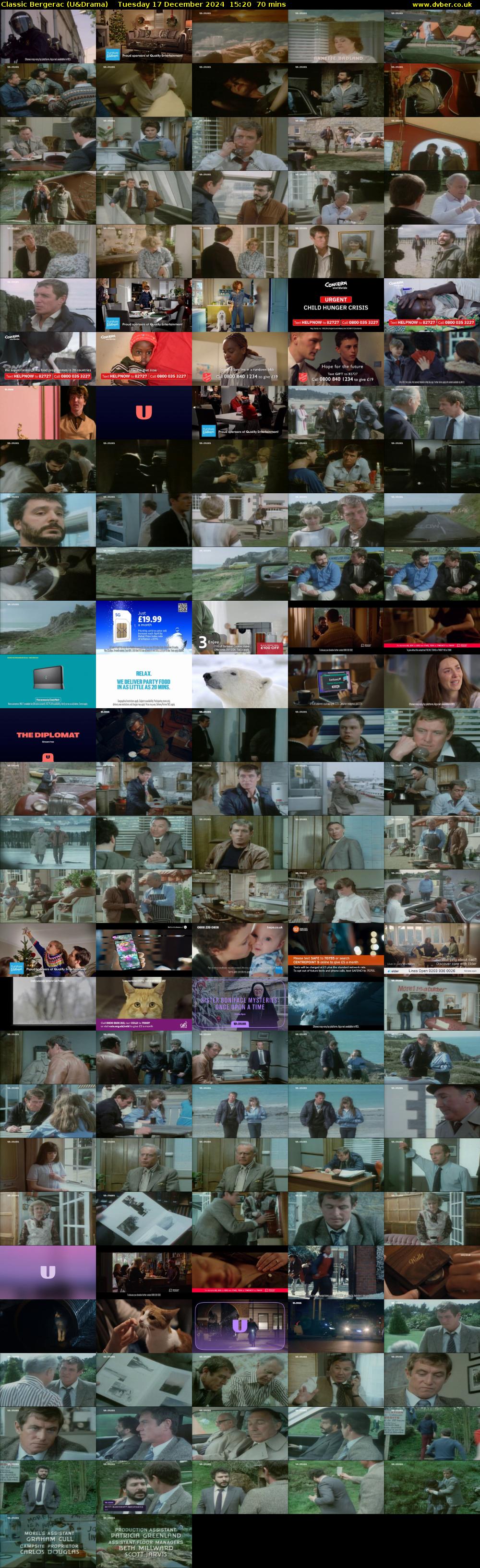 Classic Bergerac (U&Drama) Tuesday 17 December 2024 15:20 - 16:30
