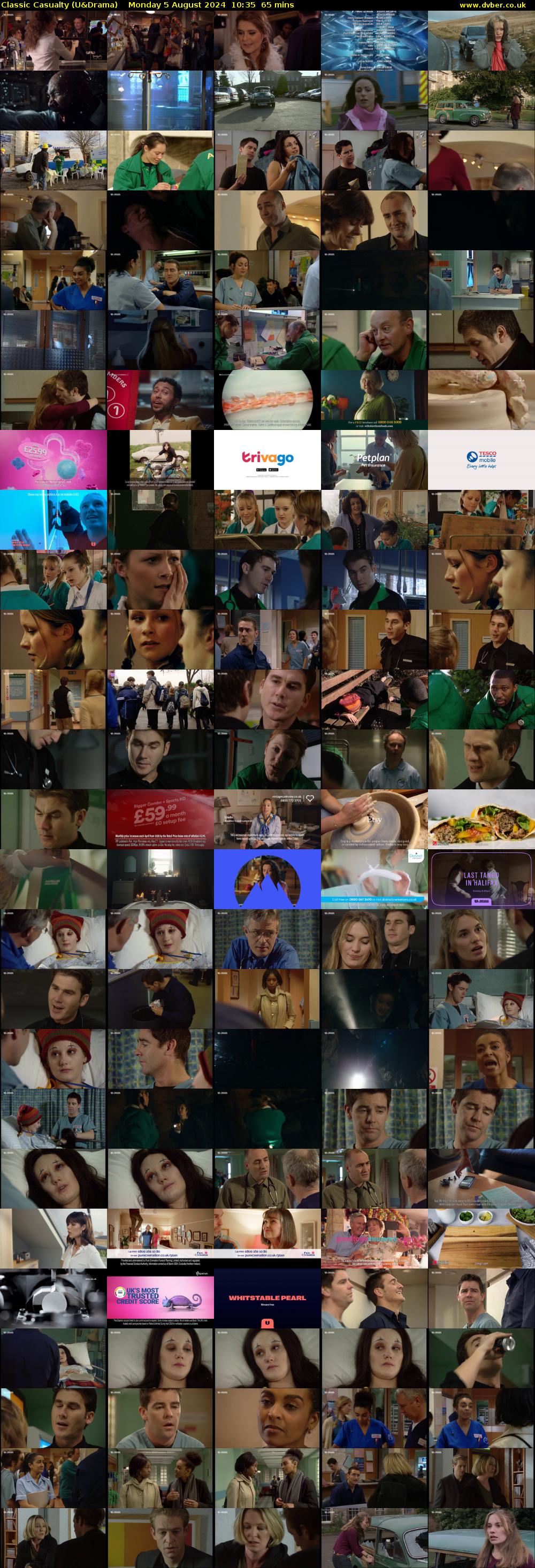 Classic Casualty (U&Drama) Monday 5 August 2024 10:35 - 11:40