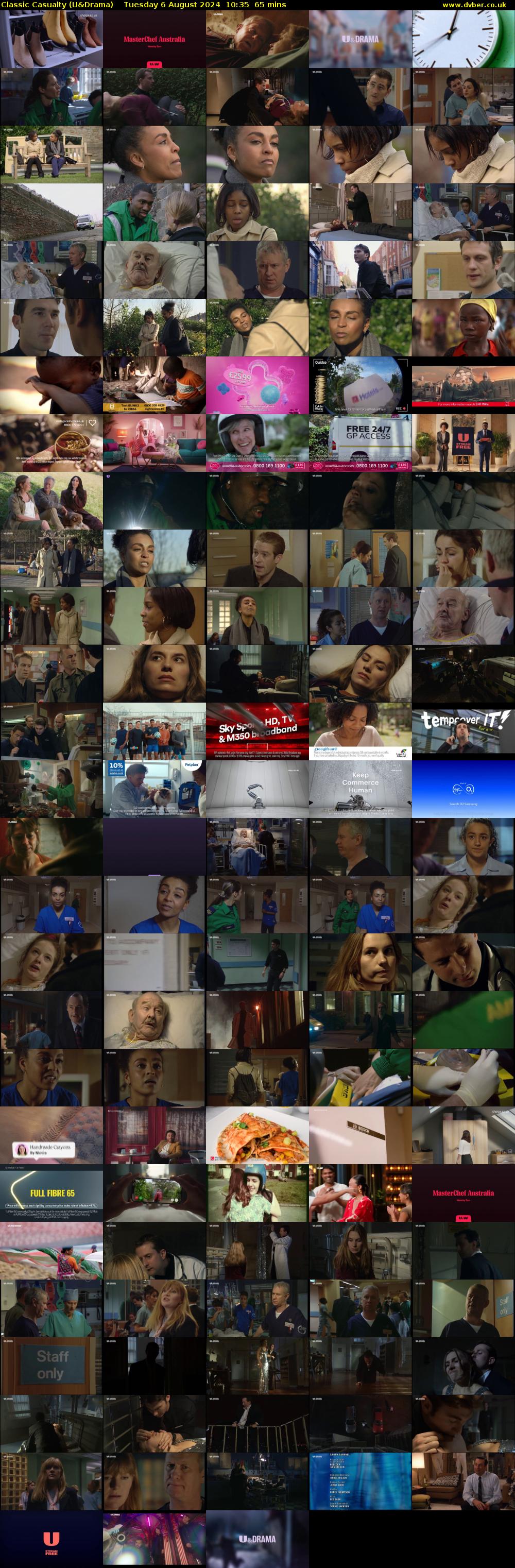 Classic Casualty (U&Drama) Tuesday 6 August 2024 10:35 - 11:40