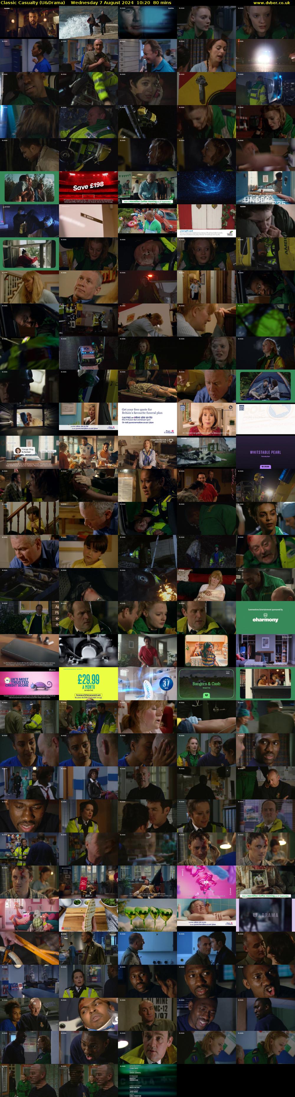 Classic Casualty (U&Drama) Wednesday 7 August 2024 10:20 - 11:40