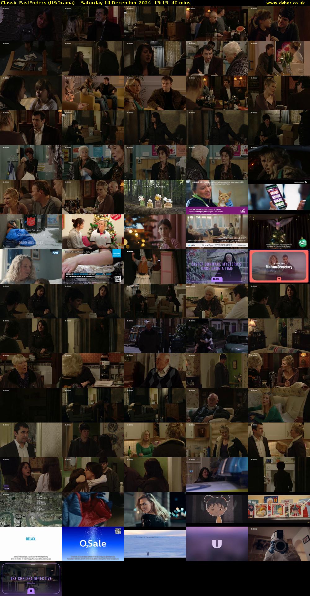 Classic EastEnders (U&Drama) Saturday 14 December 2024 13:15 - 13:55