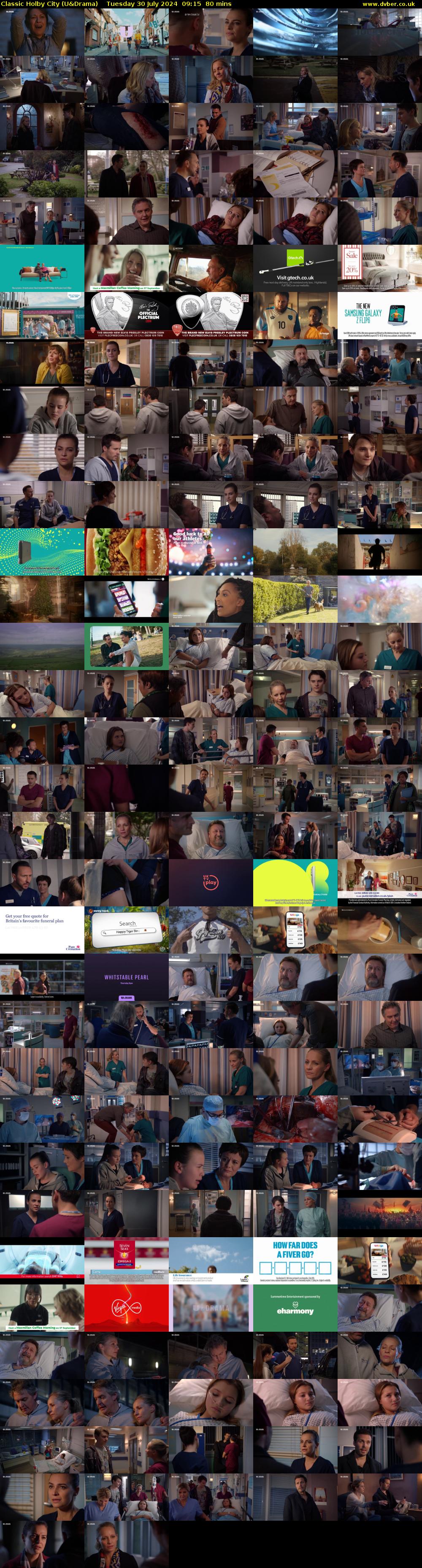 Classic Holby City (U&Drama) Tuesday 30 July 2024 09:15 - 10:35