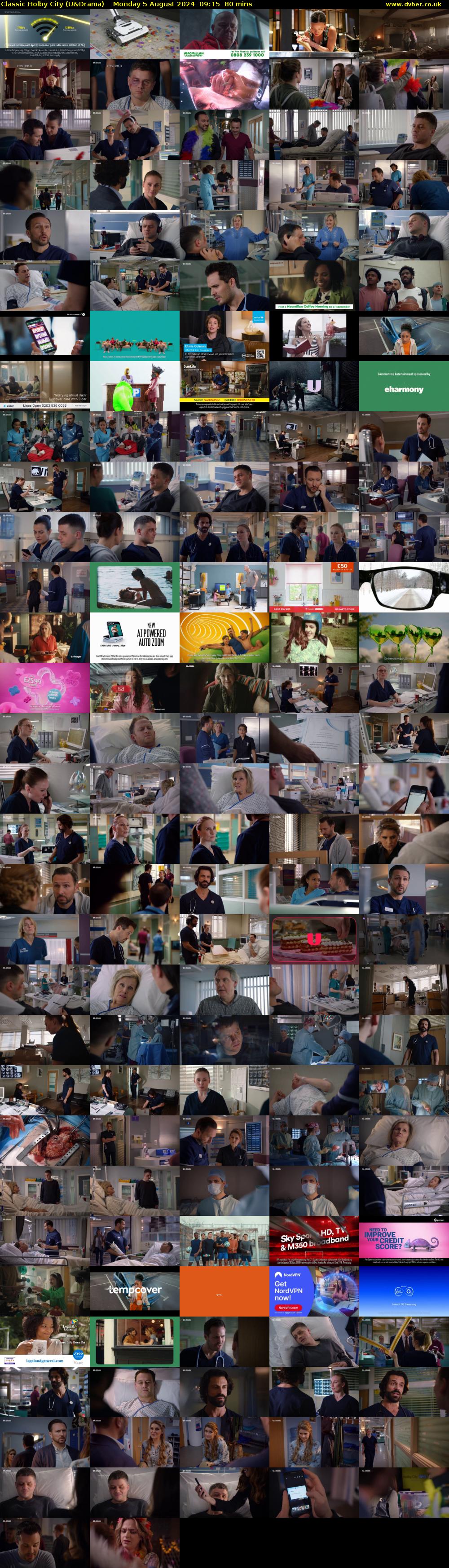 Classic Holby City (U&Drama) Monday 5 August 2024 09:15 - 10:35