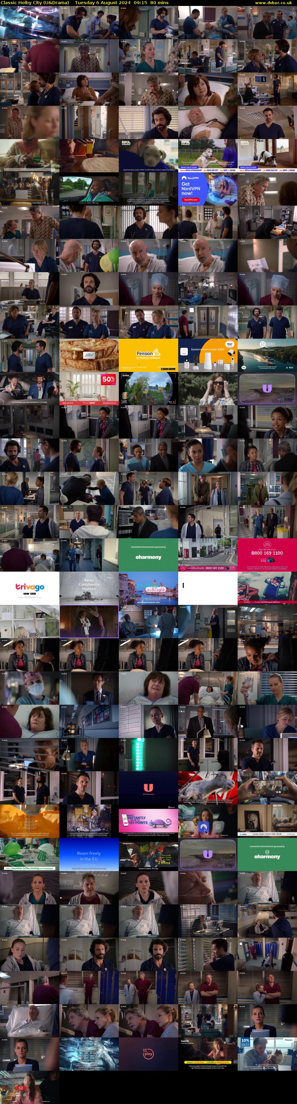 Classic Holby City (U&Drama) Tuesday 6 August 2024 09:15 - 10:35