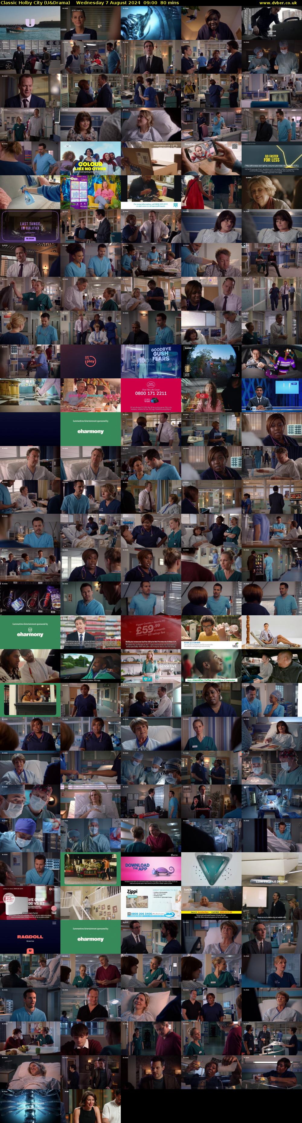 Classic Holby City (U&Drama) Wednesday 7 August 2024 09:00 - 10:20