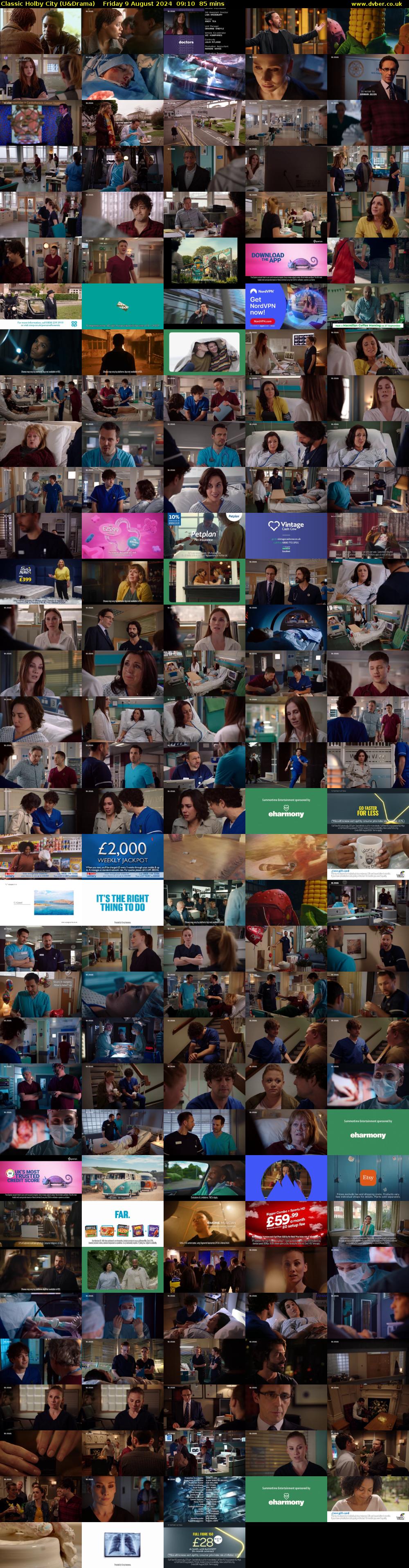 Classic Holby City (U&Drama) Friday 9 August 2024 09:10 - 10:35