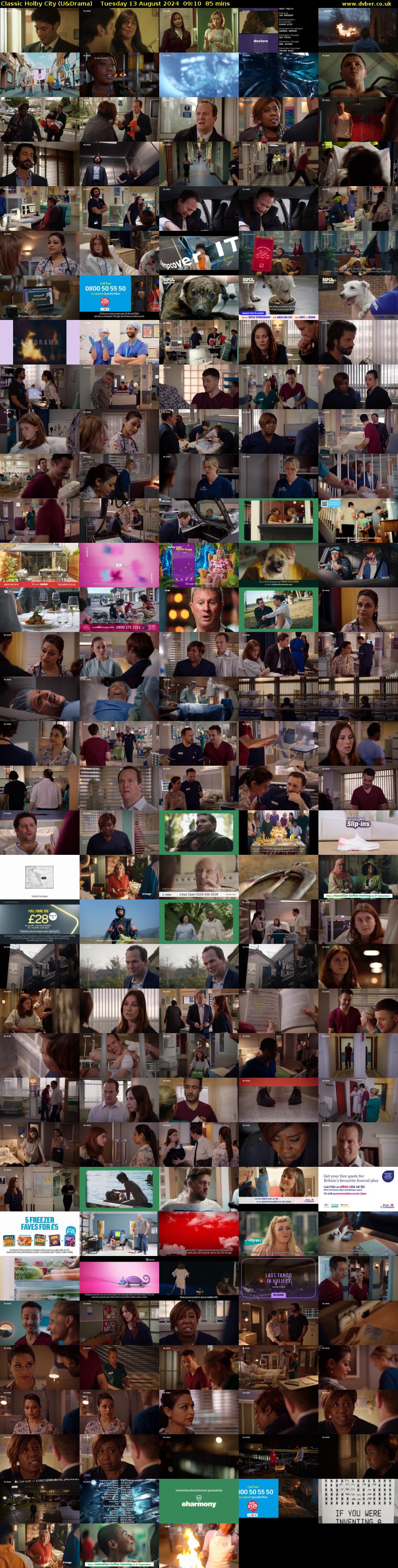 Classic Holby City (U&Drama) Tuesday 13 August 2024 09:10 - 10:35