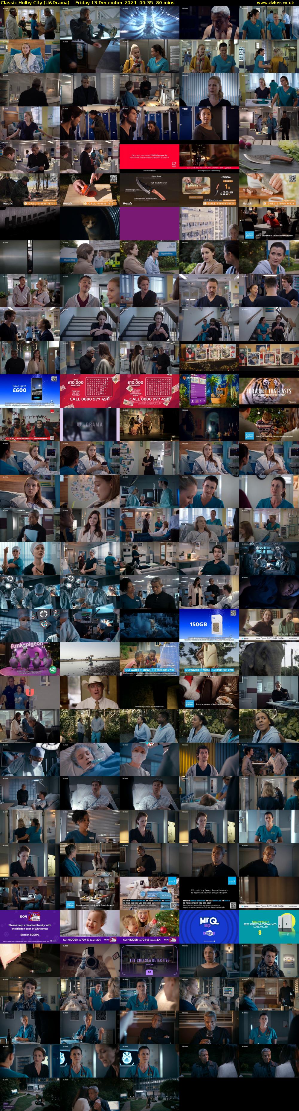 Classic Holby City (U&Drama) Friday 13 December 2024 09:35 - 10:55