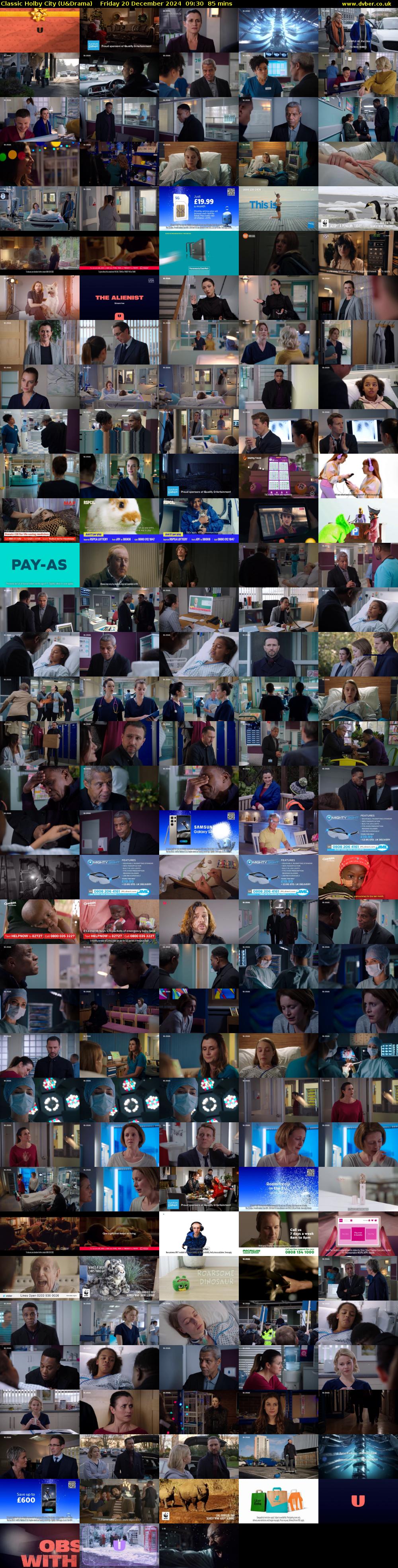 Classic Holby City (U&Drama) Friday 20 December 2024 09:30 - 10:55